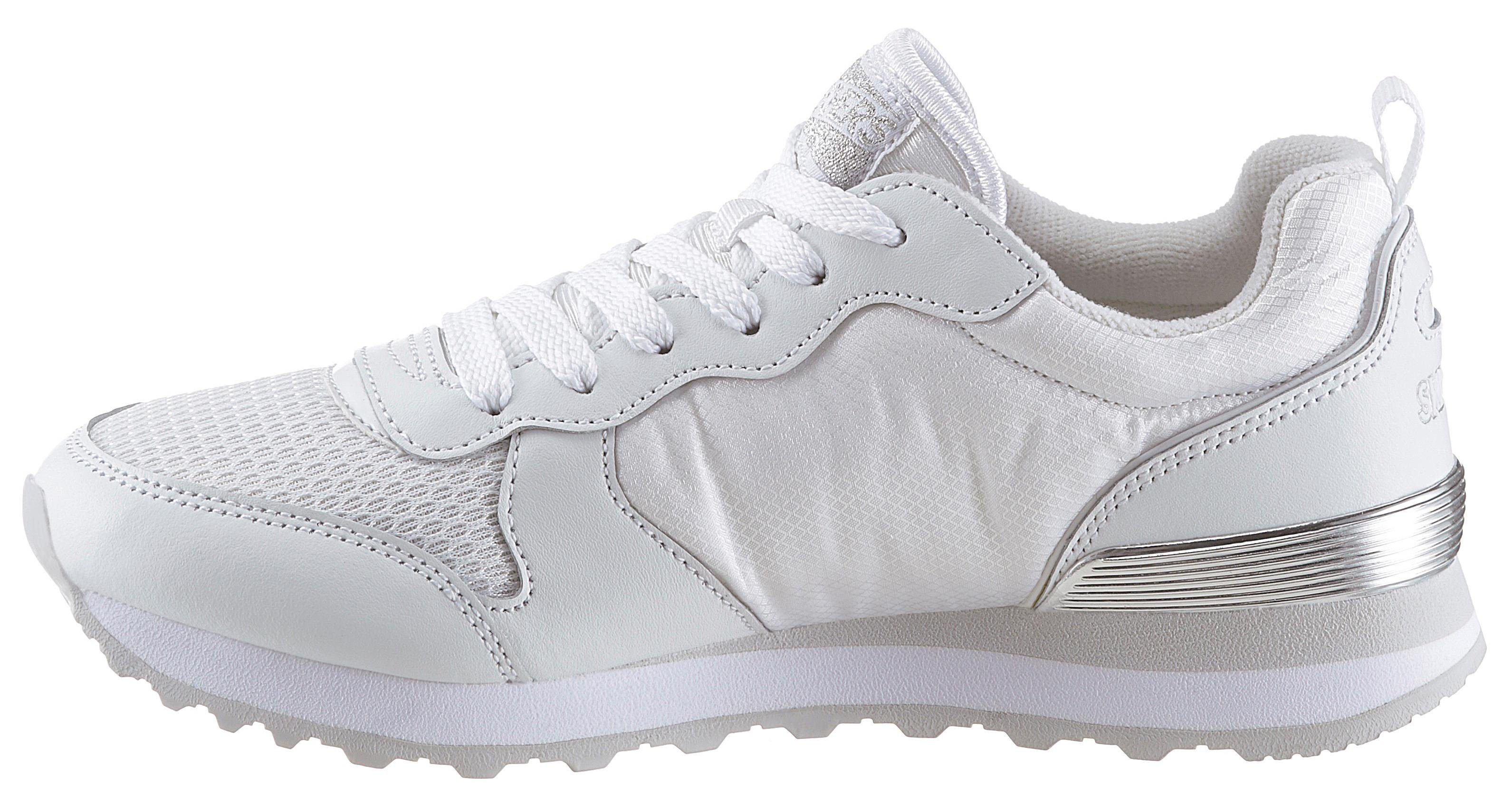 Skechers Sneakers Gold´n Gurl Vrijetijdsschoen, lage schoen, veterschoen met metallic details