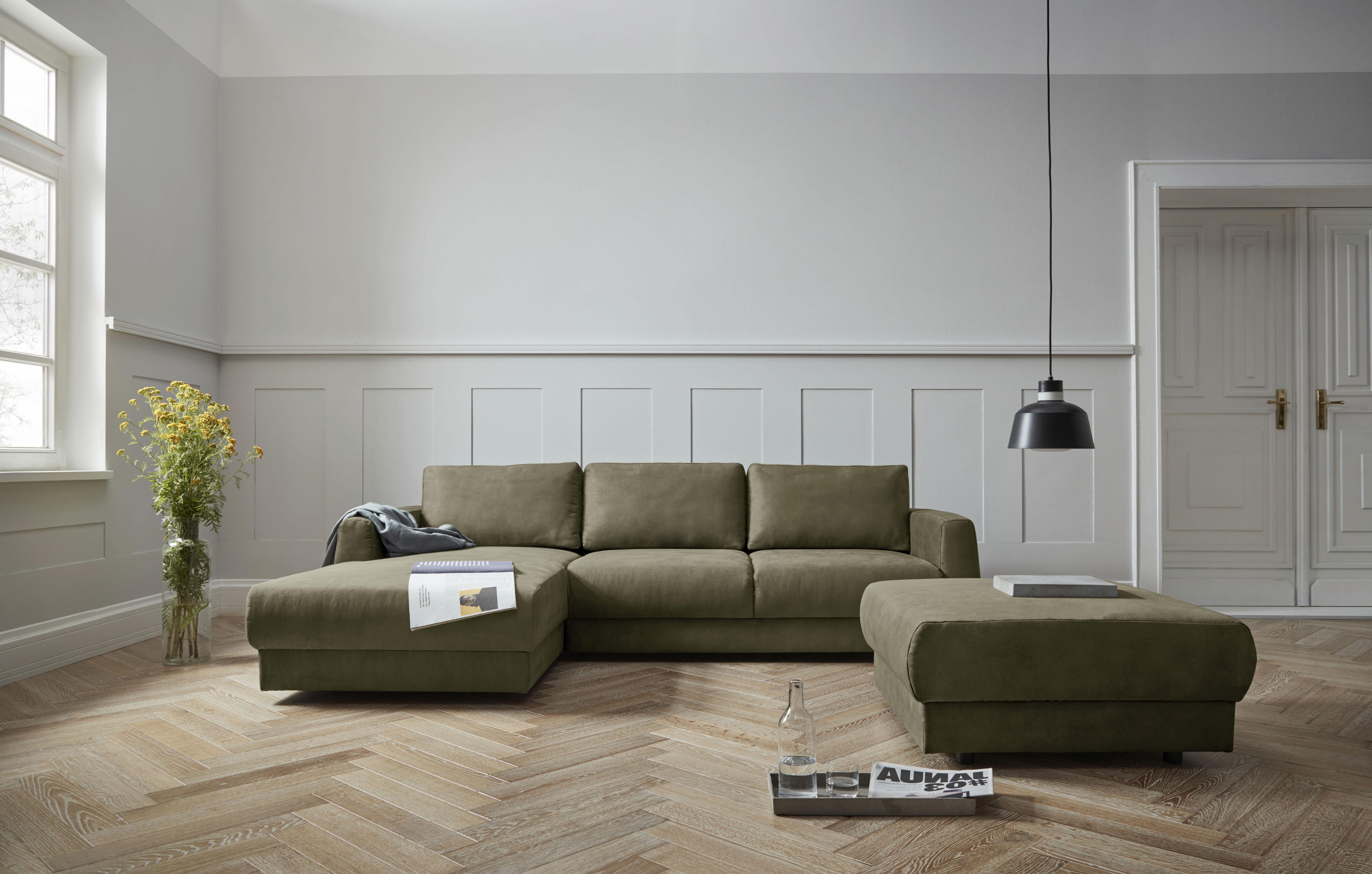 andas Hoekbank Hobro L-vorm in 3 stofkwaliteiten in vele kleuren, design by morten georgsen (2-delig)