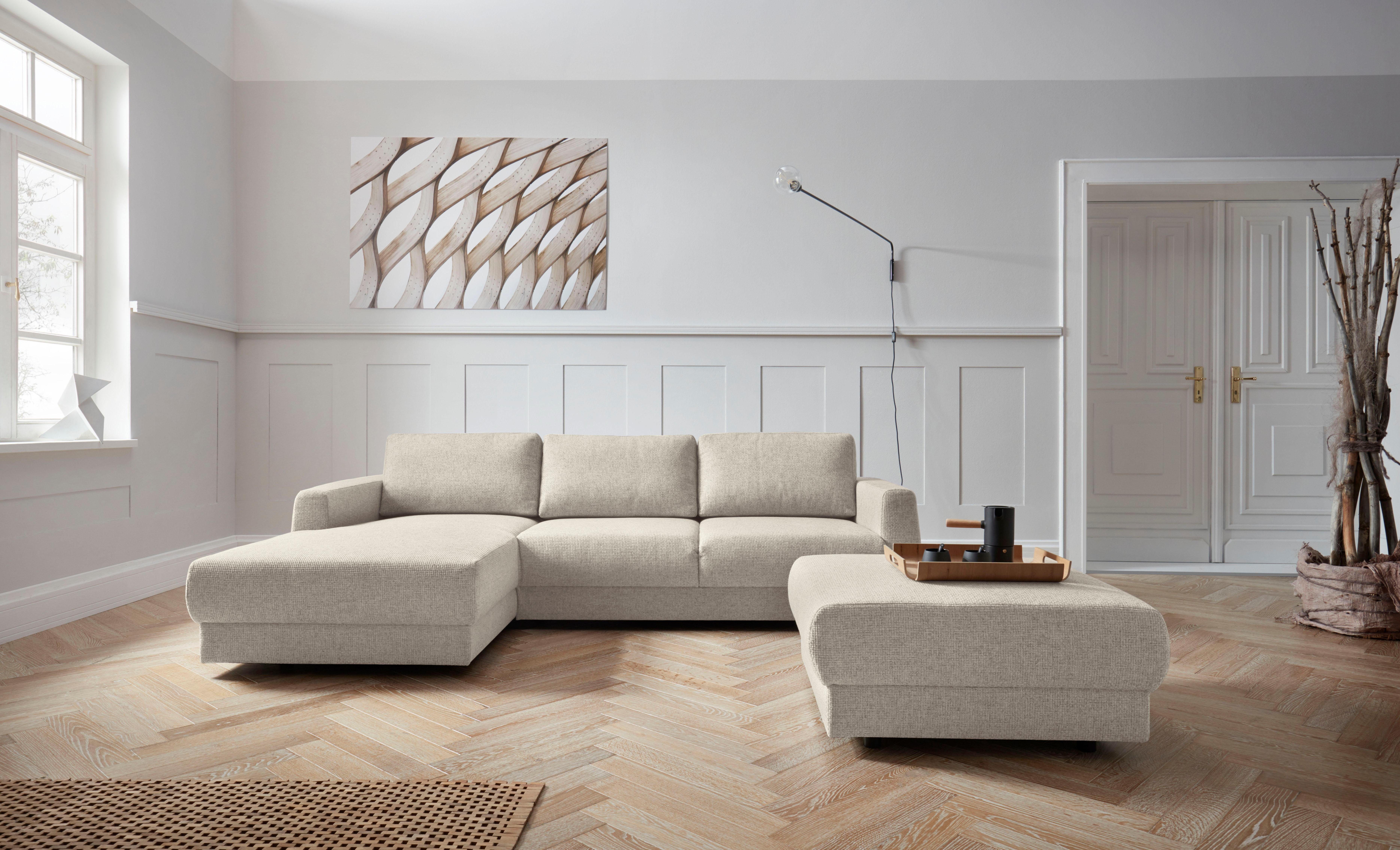 andas Hoekbank Hobro L-vorm in 3 stofkwaliteiten in vele kleuren, design by morten georgsen (2-delig)