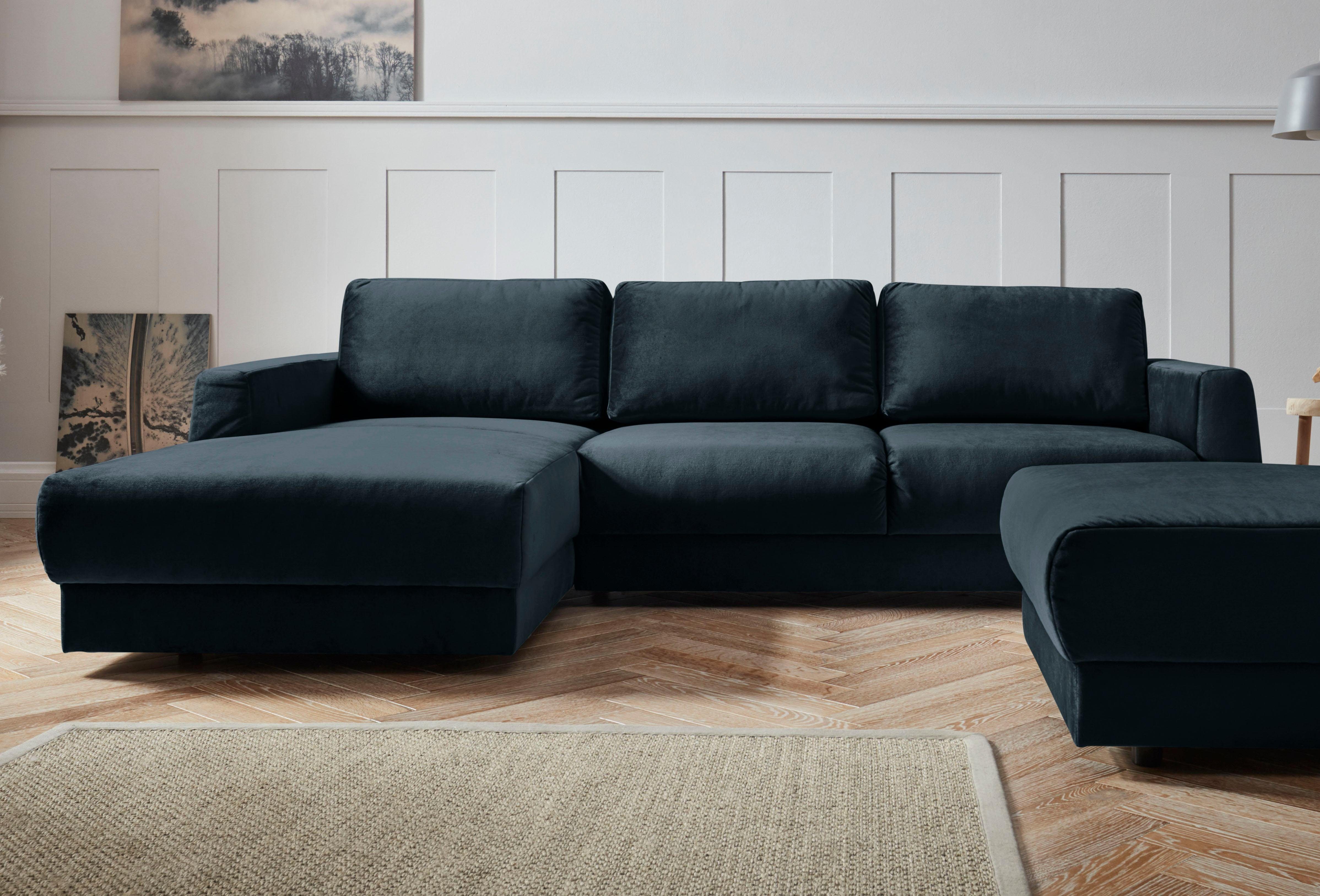 andas Hoekbank Hobro L-vorm in 3 stofkwaliteiten in vele kleuren, design by morten georgsen (2-delig) groen, hoekbanken, 264 cm