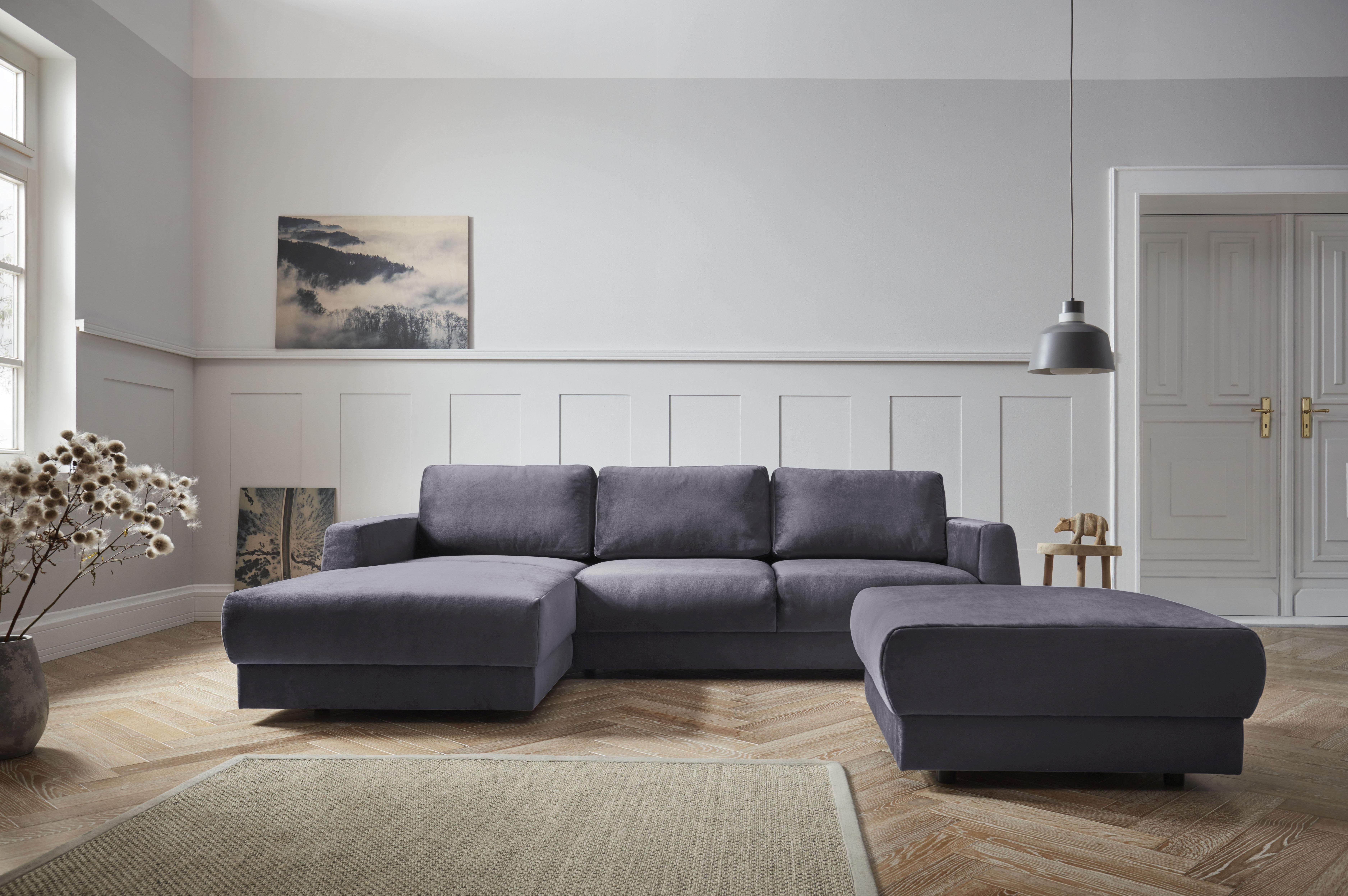 andas Hoekbank Hobro L-vorm in 3 stofkwaliteiten in vele kleuren, design by morten georgsen (2-delig)