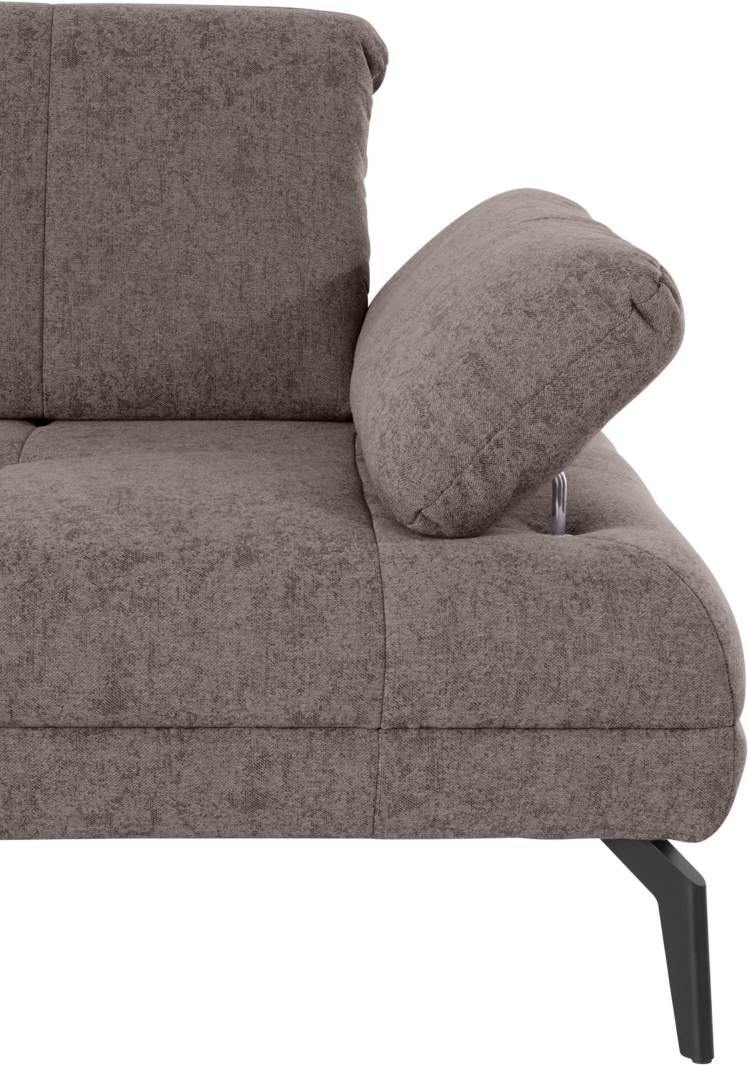 andas 3-zitsbank Stenlille Multifunctionele sofa, comfortabel incl. verstelbare zitdiepte, hoofdbord en armleuning