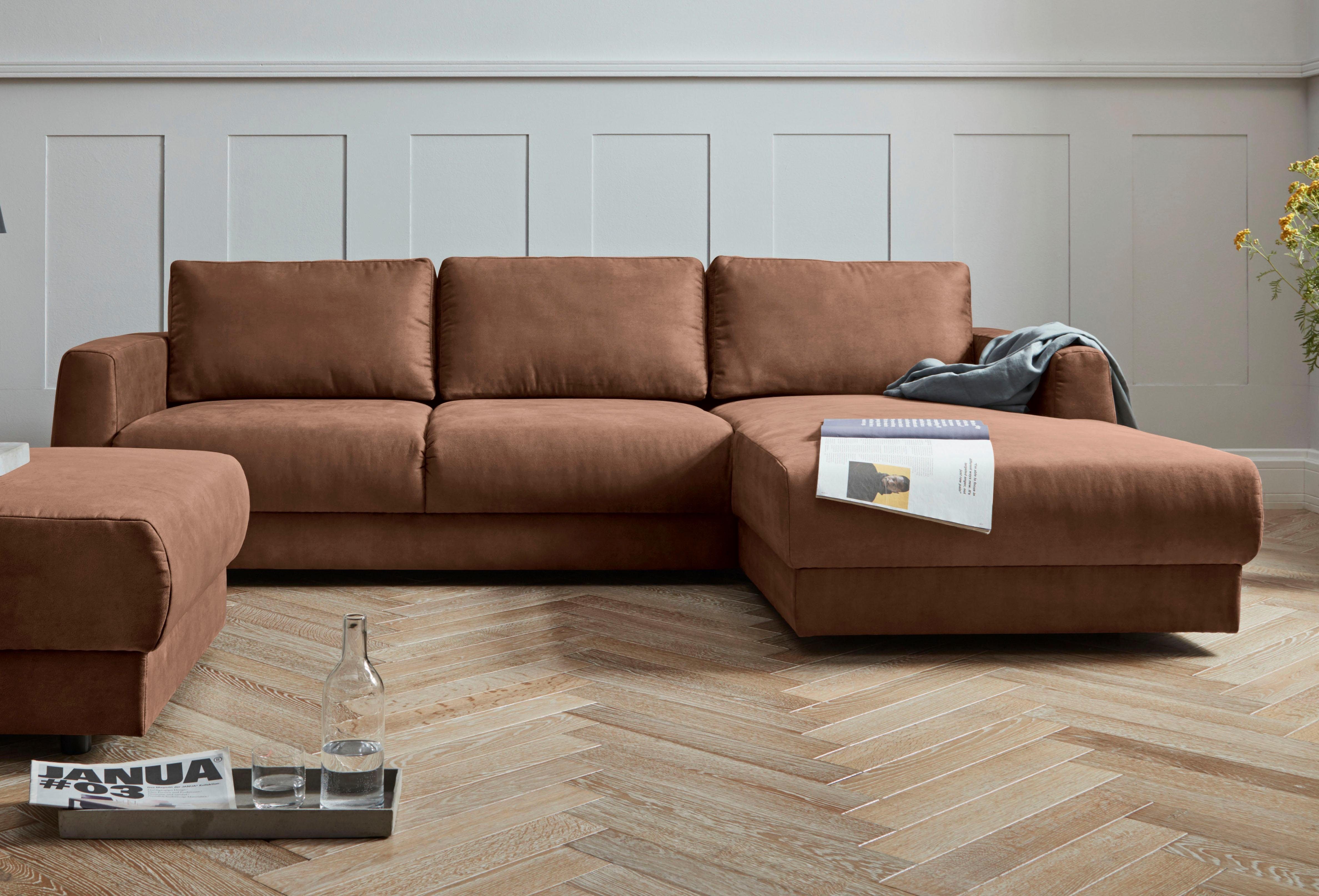 Andas Hoekbank Hobro L-vorm in 3 stofkwaliteiten in vele kleuren, design by morten georgsen (2-delig)