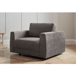 andas fauteuil hobro in 3 stofkwaliteiten in vele kleuren, design by morten georgsen (1 stuk) grijs