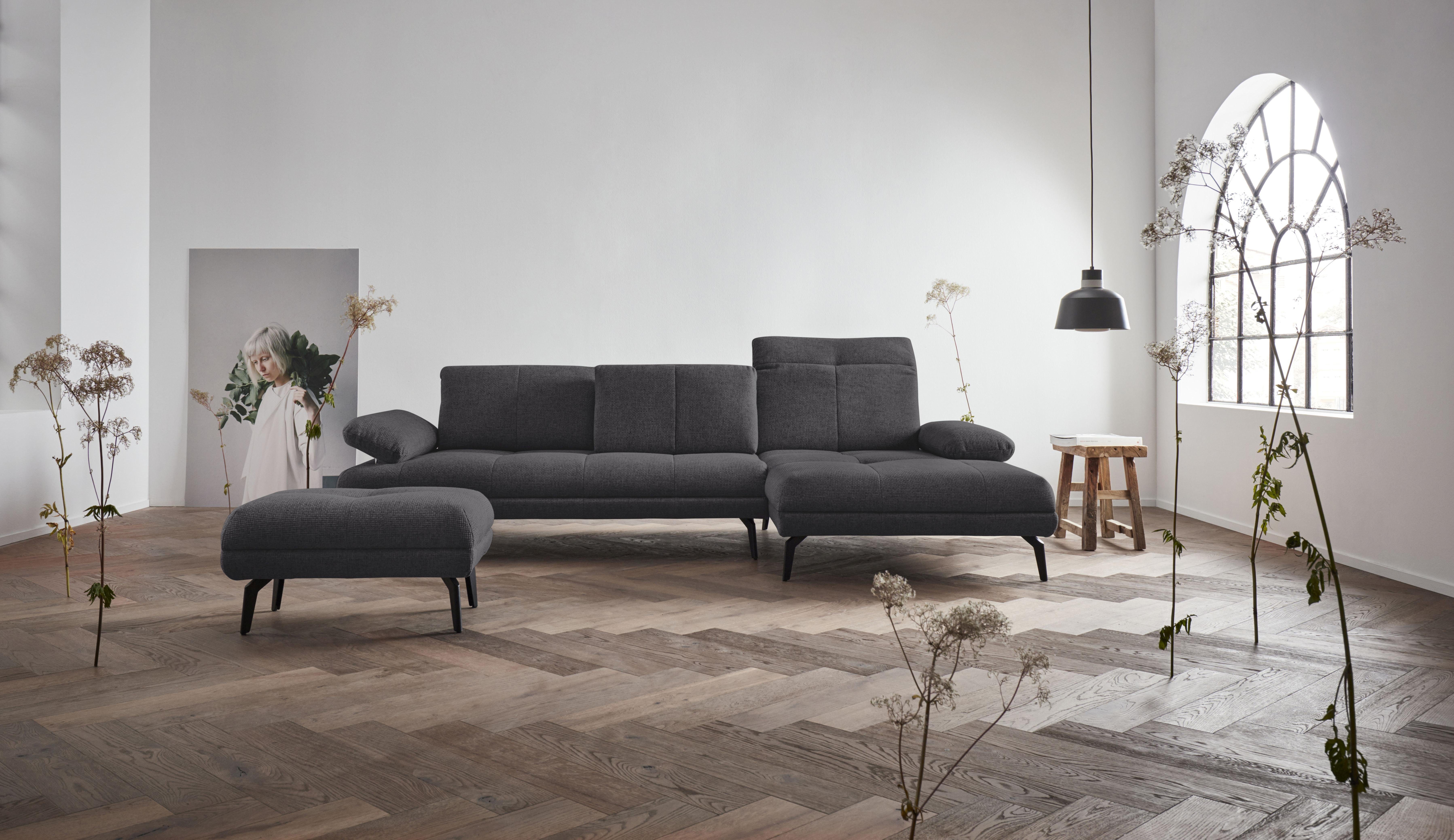 andas Hoekbank Stenlille Multifunctionele sofa, L-vorm incl. verstelbare zitdiepte, hoofdbord en armleuning