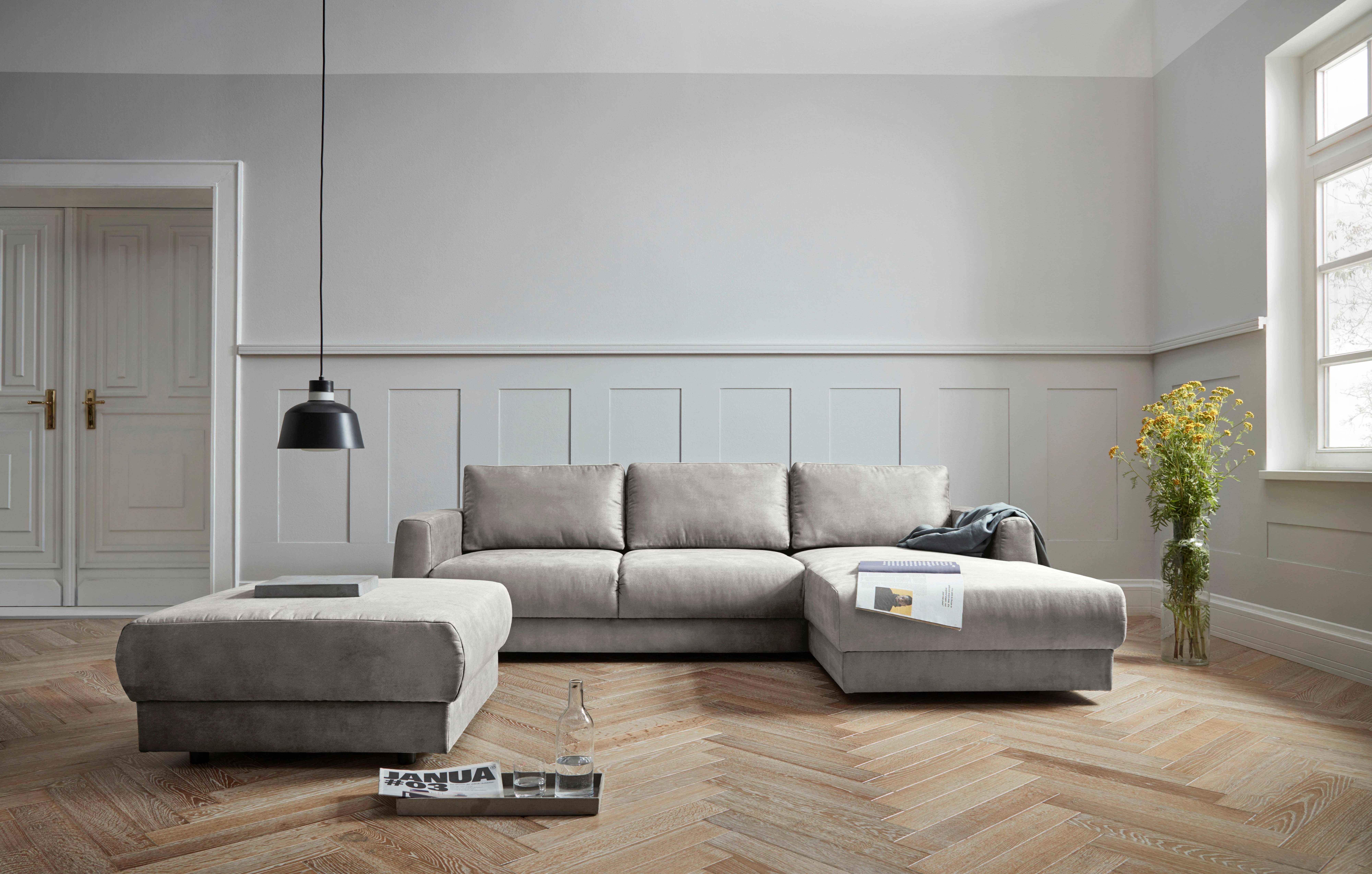 andas Hoekbank Hobro L-vorm in 3 stofkwaliteiten in vele kleuren, design by morten georgsen (2-delig)
