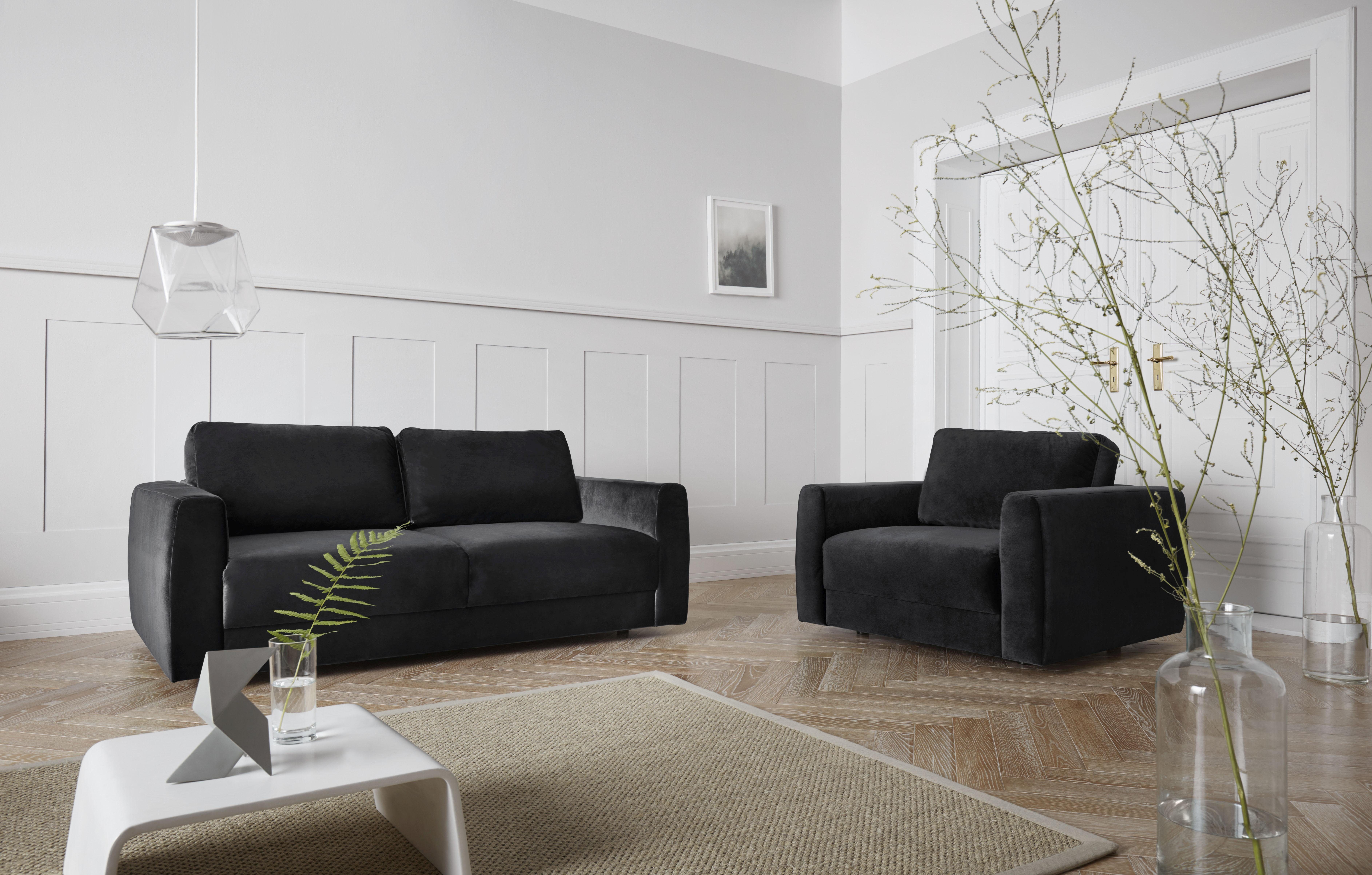 andas 2-zitsbank Hobro in 3 stofkwaliteiten in vele kleuren, design by morten georgsen