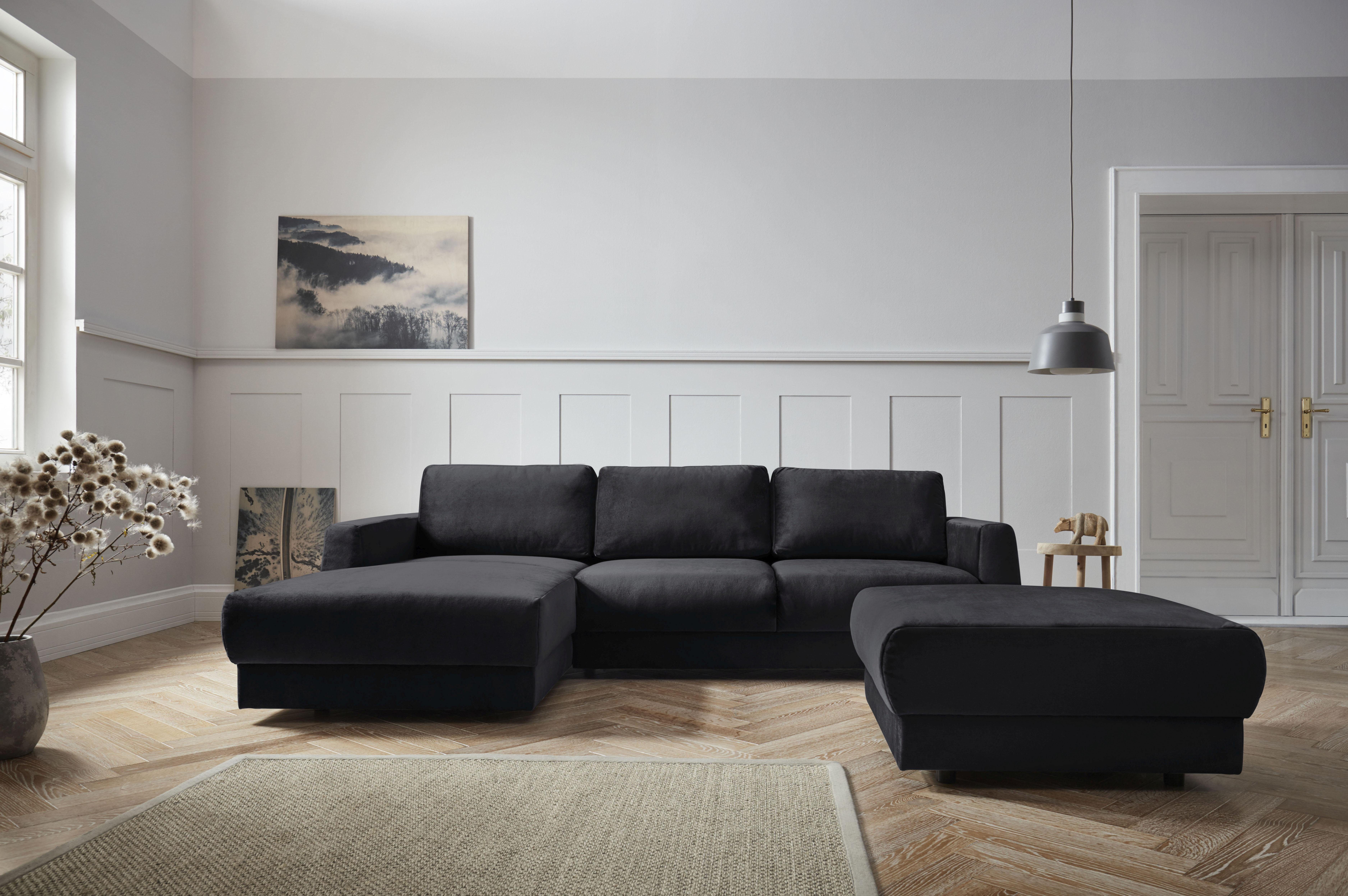 andas Hoekbank Hobro L-vorm in 3 stofkwaliteiten in vele kleuren, design by morten georgsen (2-delig)