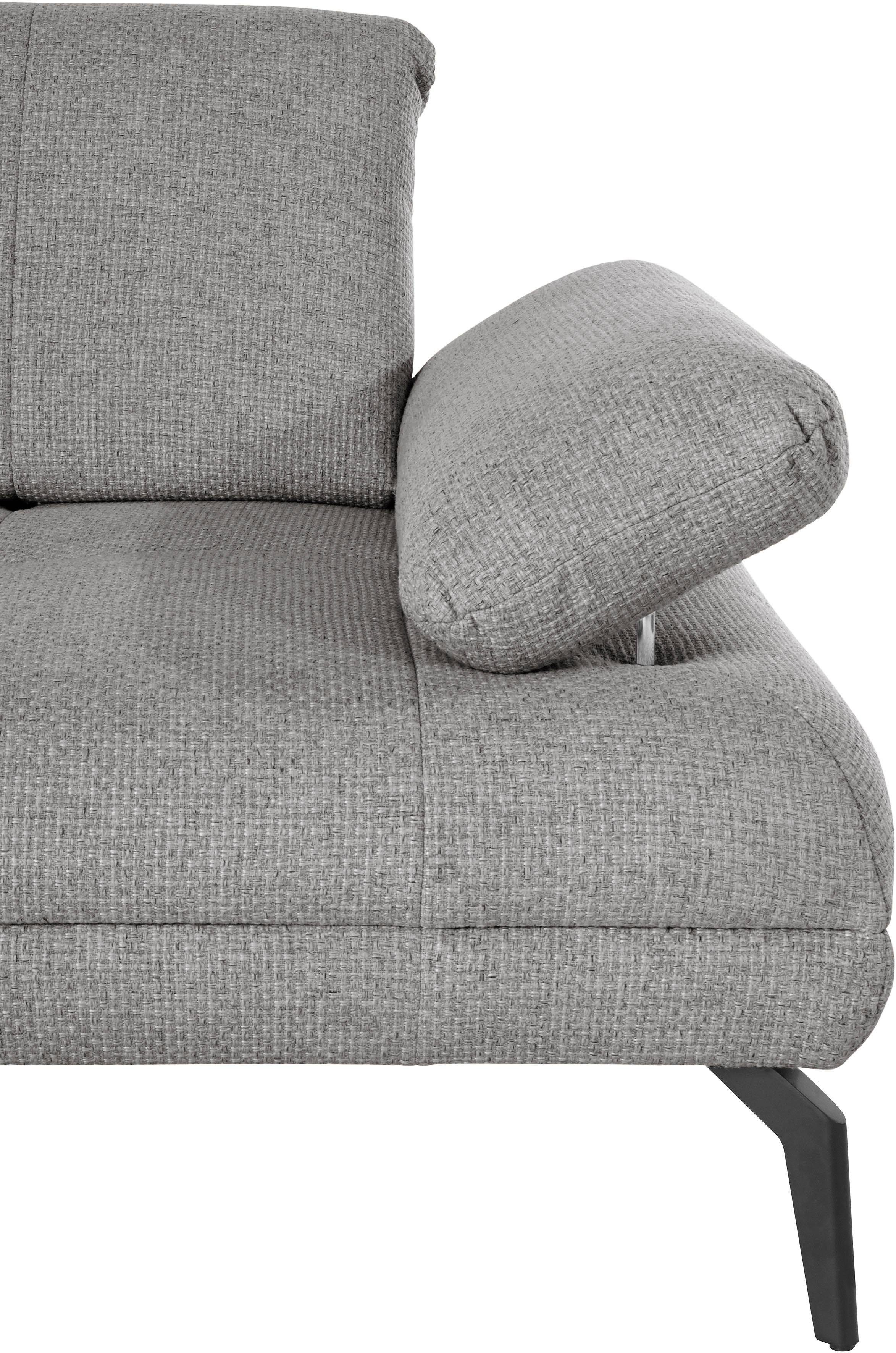andas 3-zitsbank Stenlille Multifunctionele sofa, comfortabel incl. verstelbare zitdiepte, hoofdbord en armleuning
