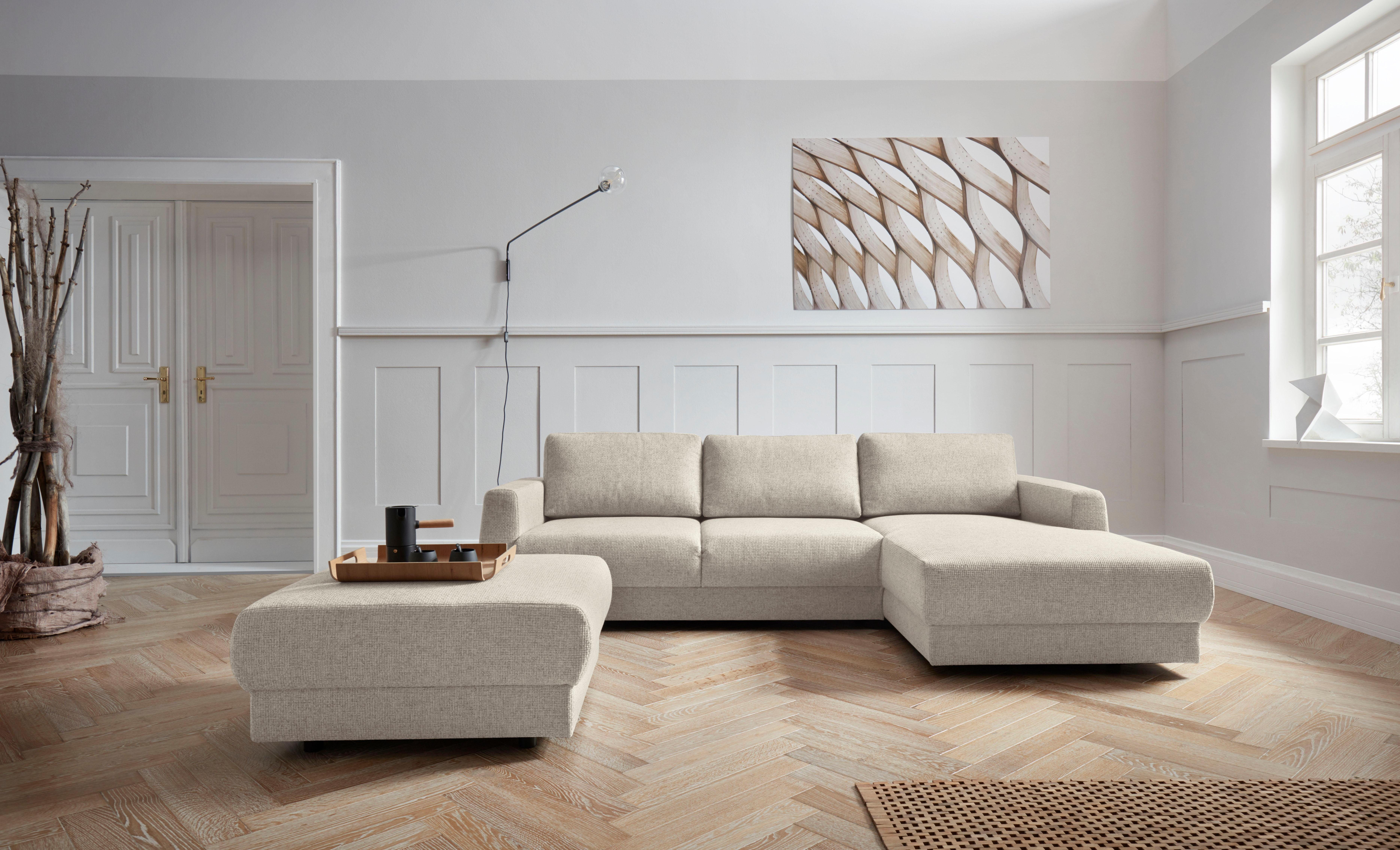 andas Hoekbank Hobro L-vorm in 3 stofkwaliteiten in vele kleuren, design by morten georgsen (2-delig)