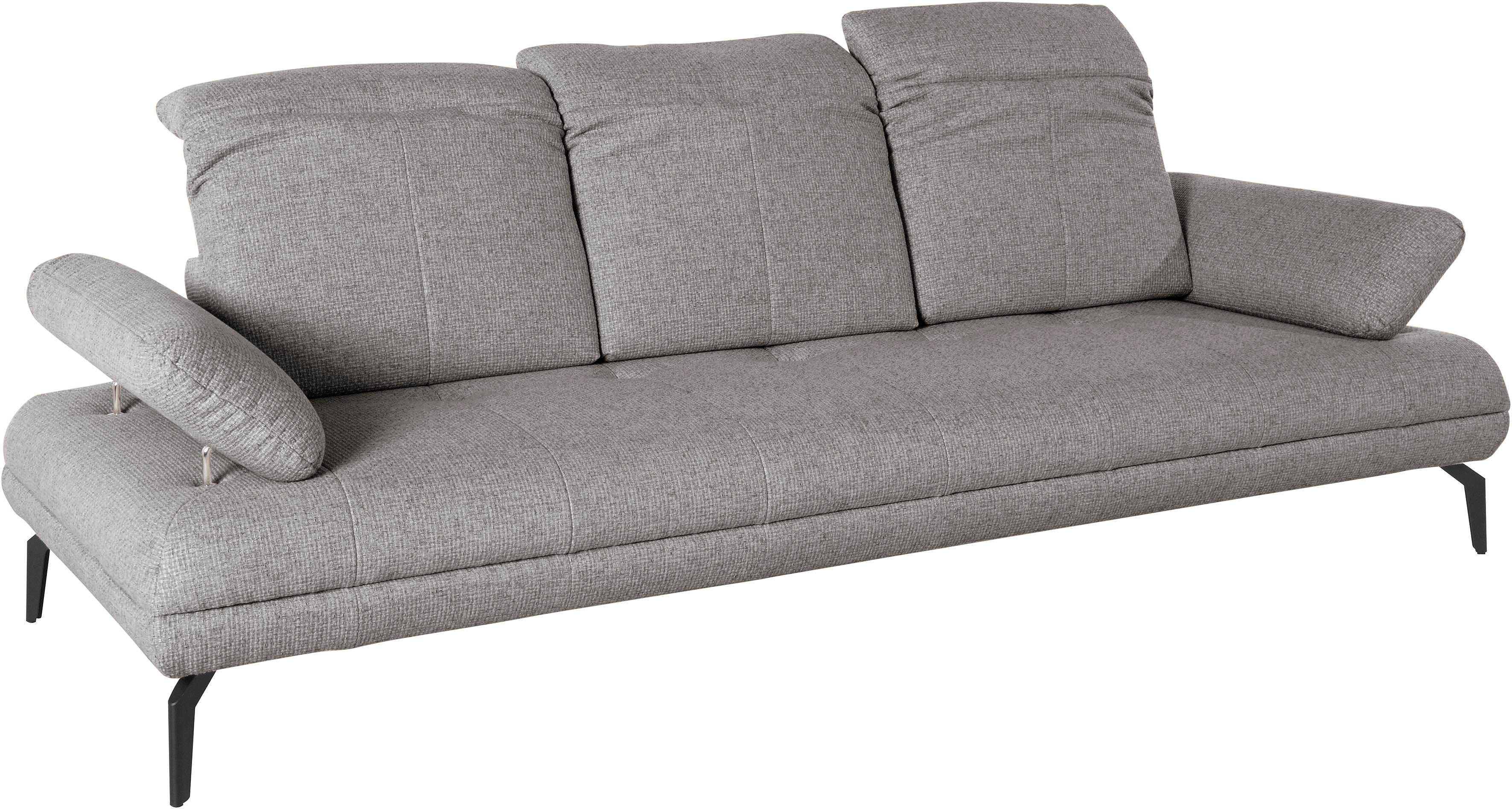 andas 3-zitsbank Stenlille Multifunctionele sofa, comfortabel incl. verstelbare zitdiepte, hoofdbord en armleuning