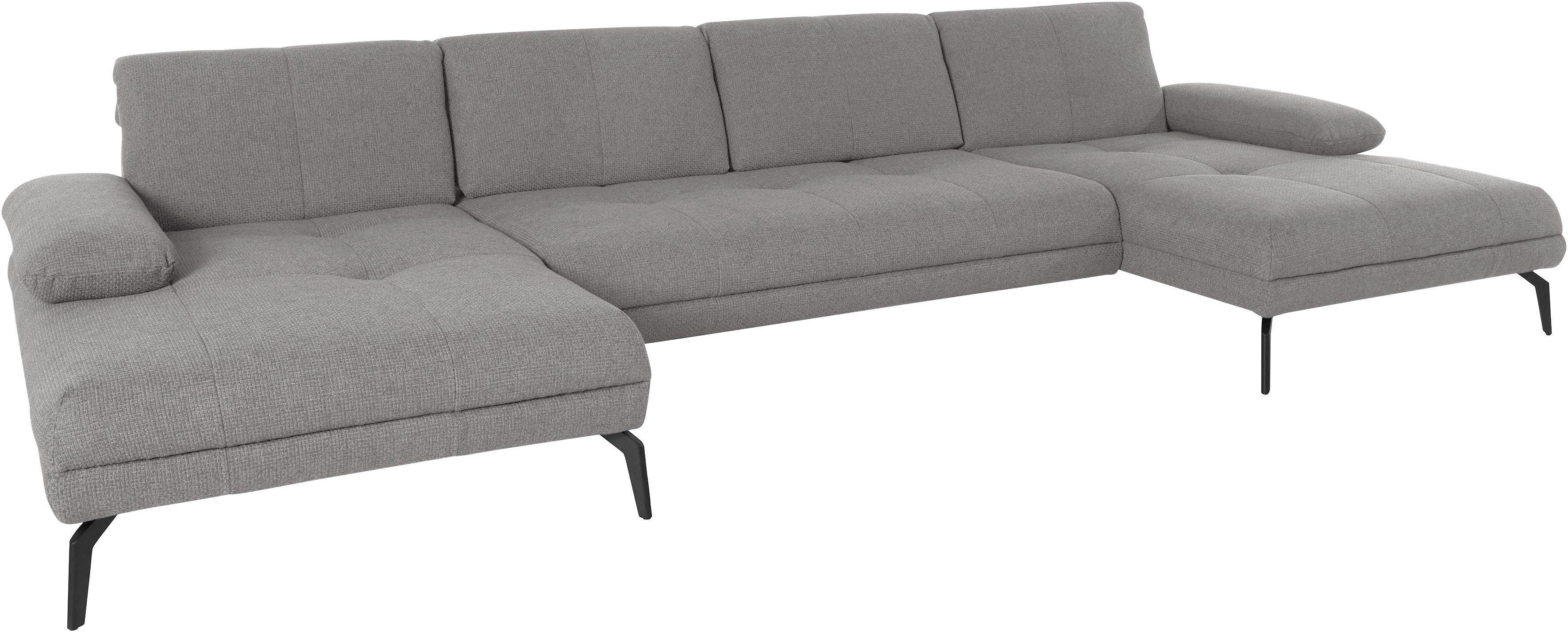andas Zithoek Stenlille Multifunctionele Sofa, U-vorm incl. verstelbare zitdiepte, hoofdbord en armleuning