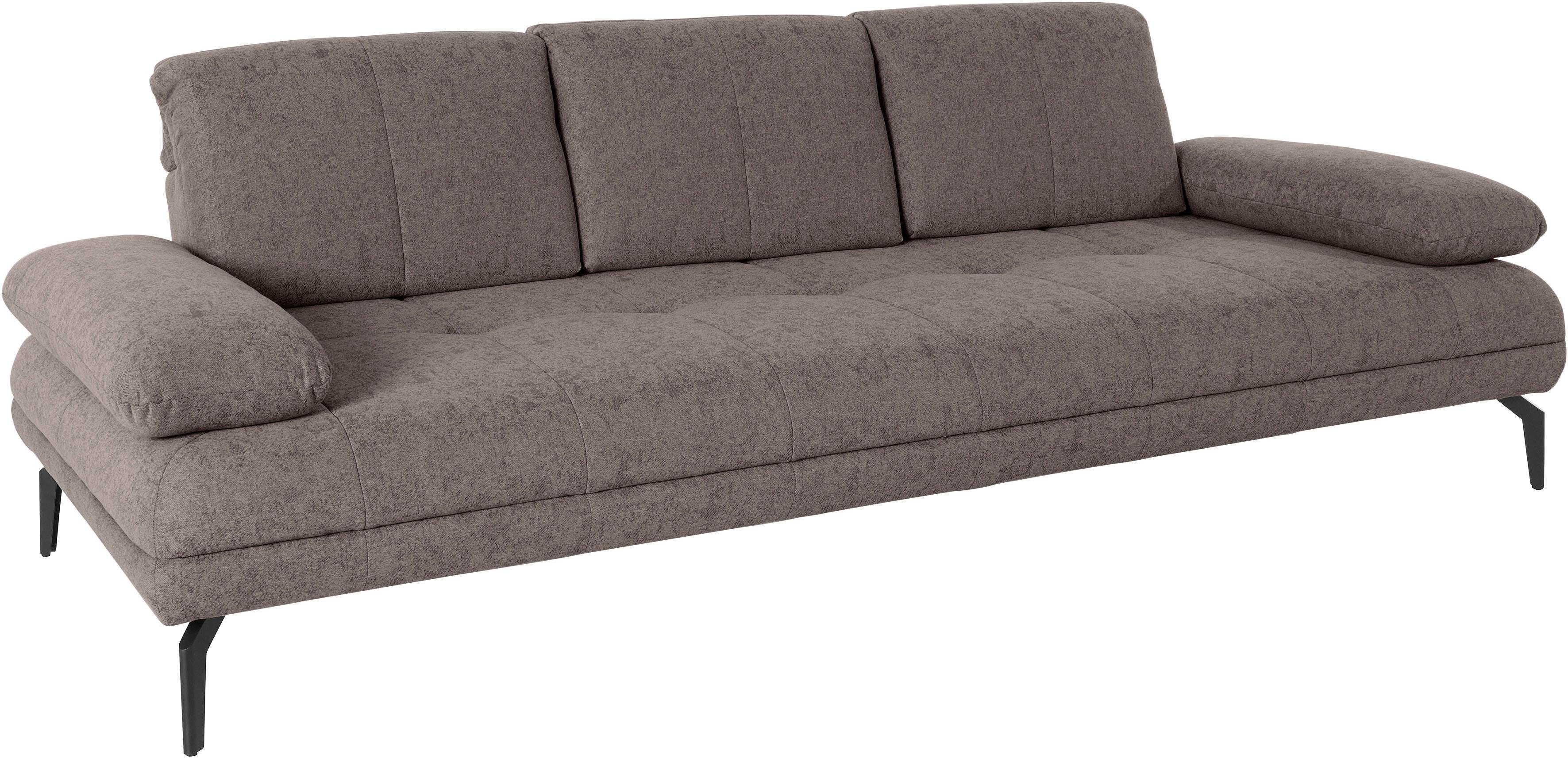 andas 3-zitsbank Stenlille Multifunctionele sofa, comfortabel incl. verstelbare zitdiepte, hoofdbord en armleuning
