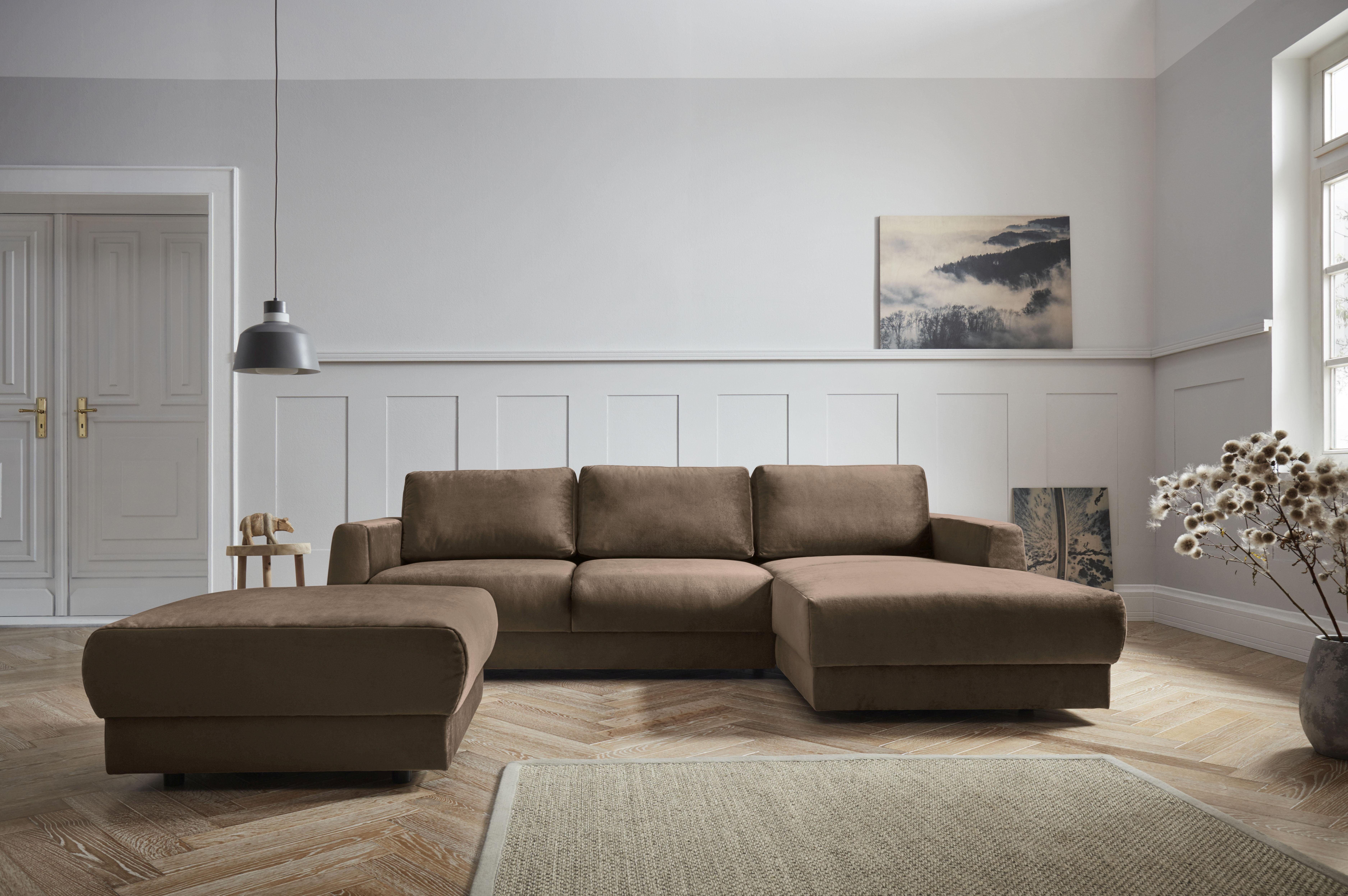 andas Hoekbank Hobro L-vorm in 3 stofkwaliteiten in vele kleuren, design by morten georgsen (2-delig)
