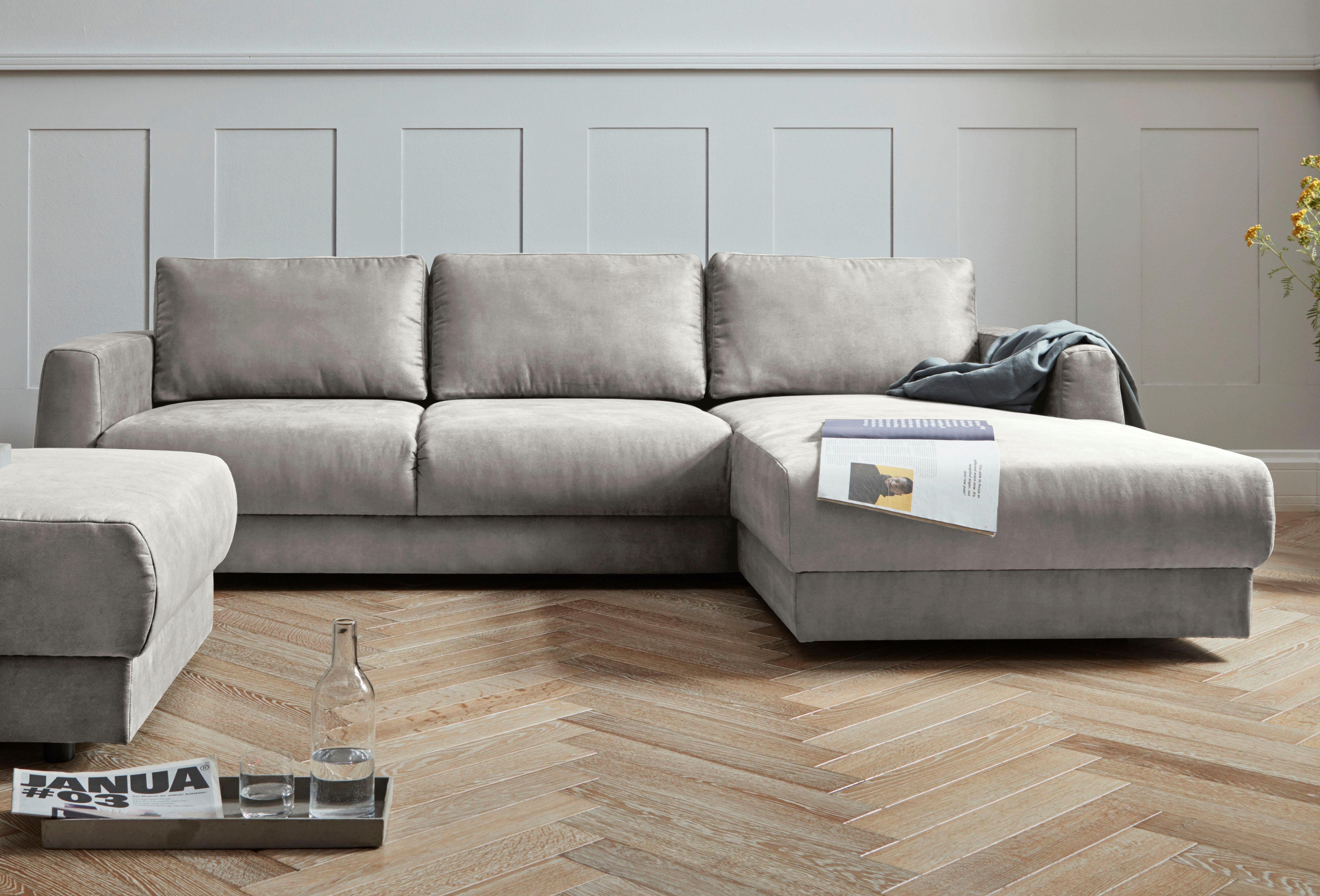 andas Hoekbank Hobro L-vorm in 3 stofkwaliteiten in vele kleuren, design by morten georgsen (2-delig)