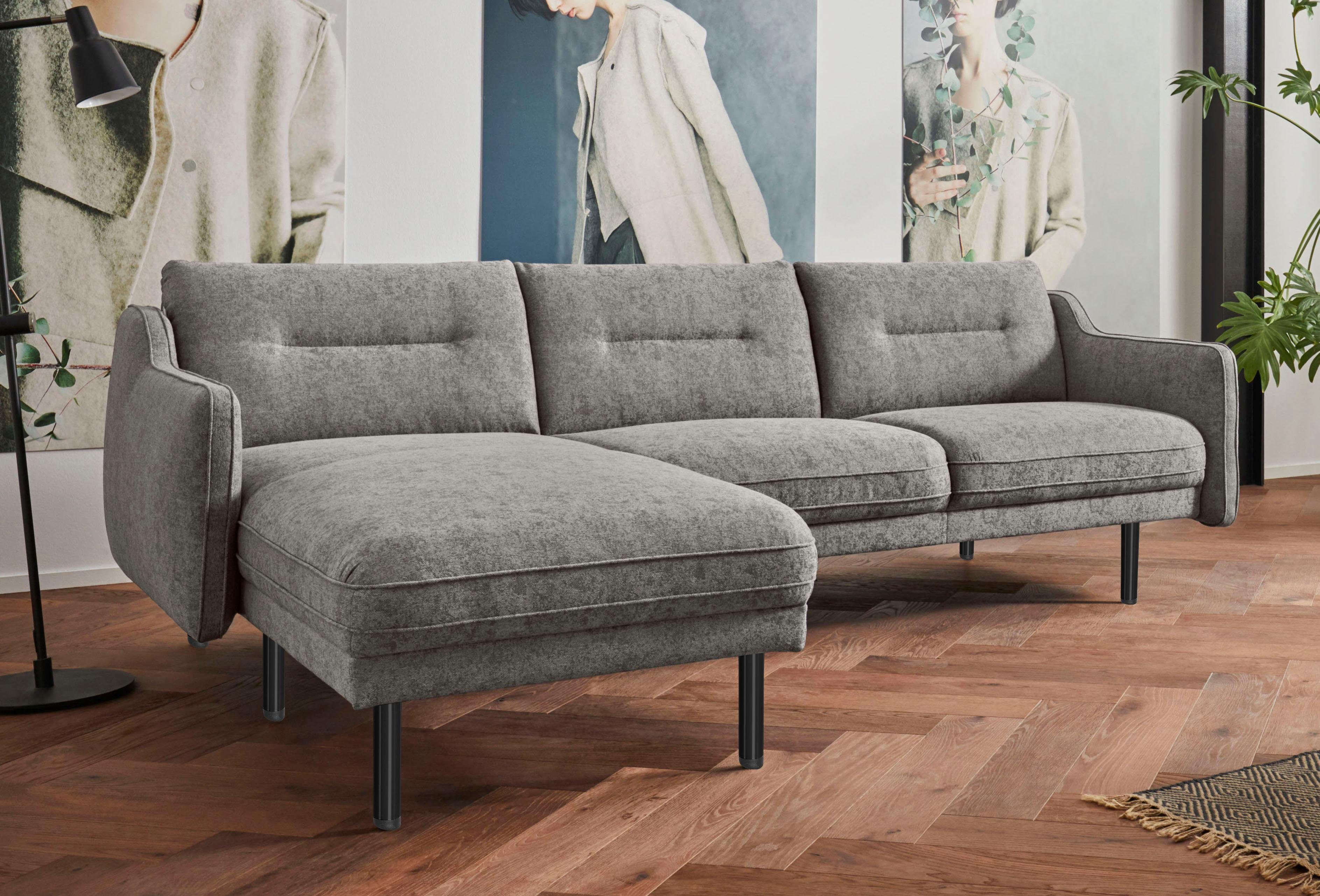 Andas Hoekbank Nordfyn L-vorm chic design in 3 stofkwaliteiten, design by morten georgsen