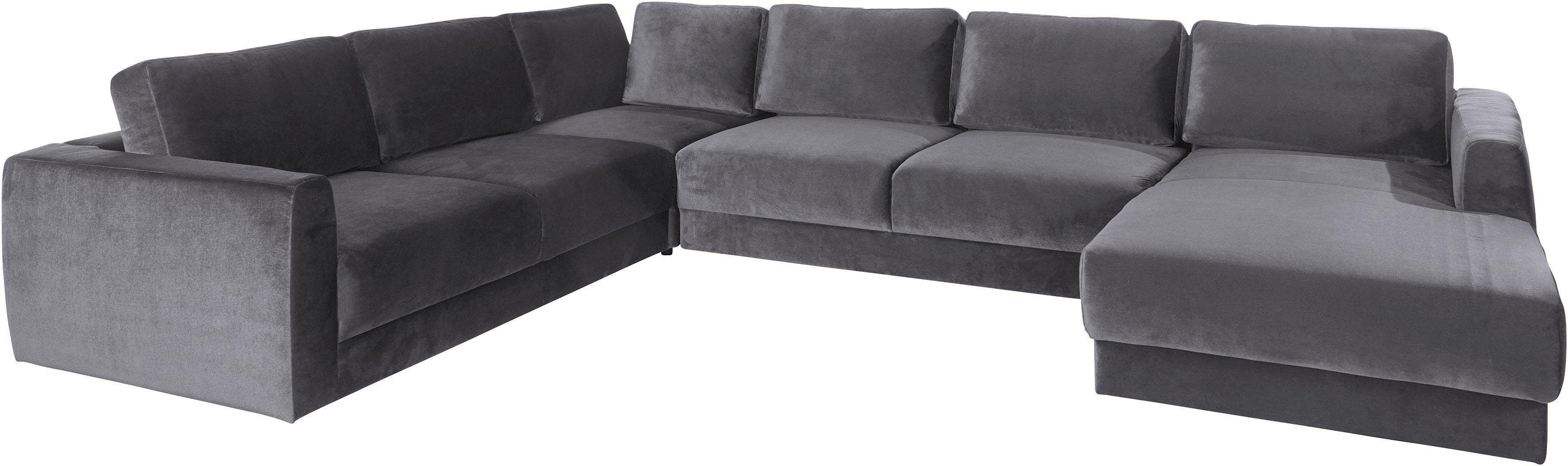 andas Zithoek Hobro U-vorm in 3 stofkwaliteiten in vele kleuren, design by morten georgsen