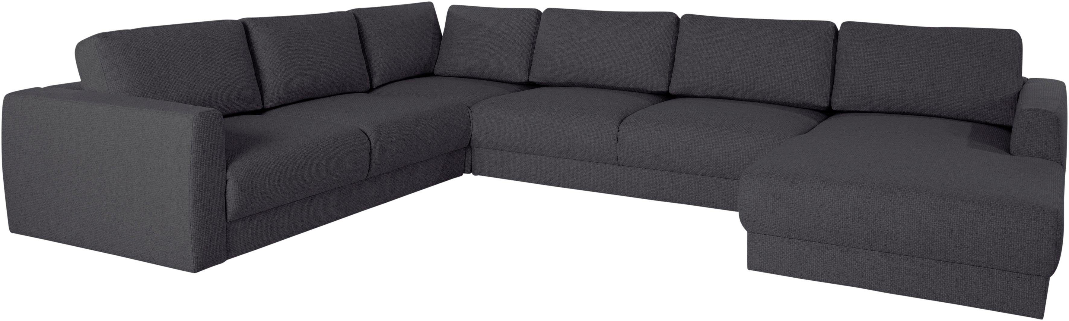 andas Zithoek Hobro U-vorm in 3 stofkwaliteiten in vele kleuren, design by morten georgsen