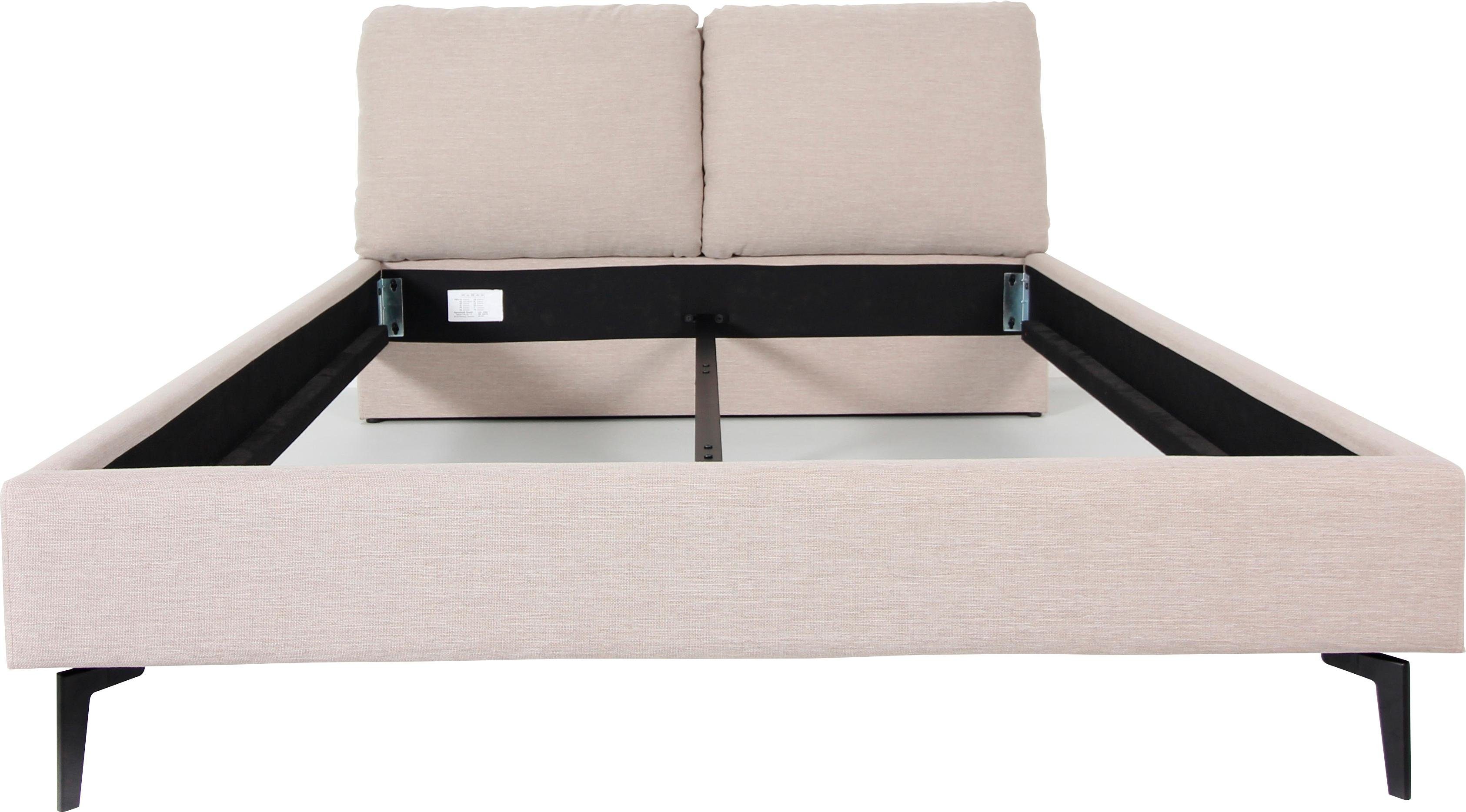 INOSIGN Gestoffeerd bed Jarek bedden beige