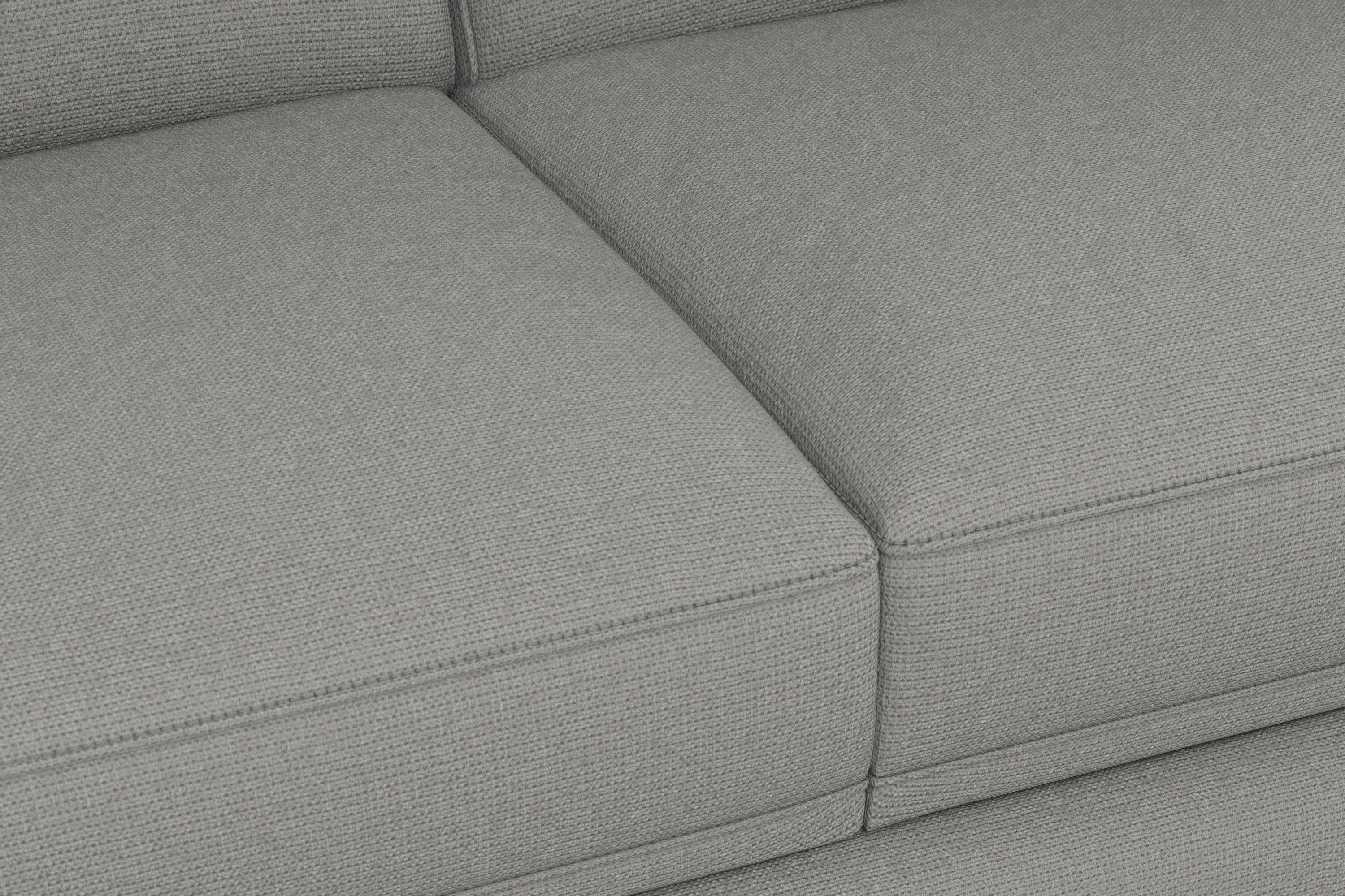 sit&more Zithoek Dundee U-vorm met binnenvering en massief houten poten, naar keuze met verstelbare hoofdsteun