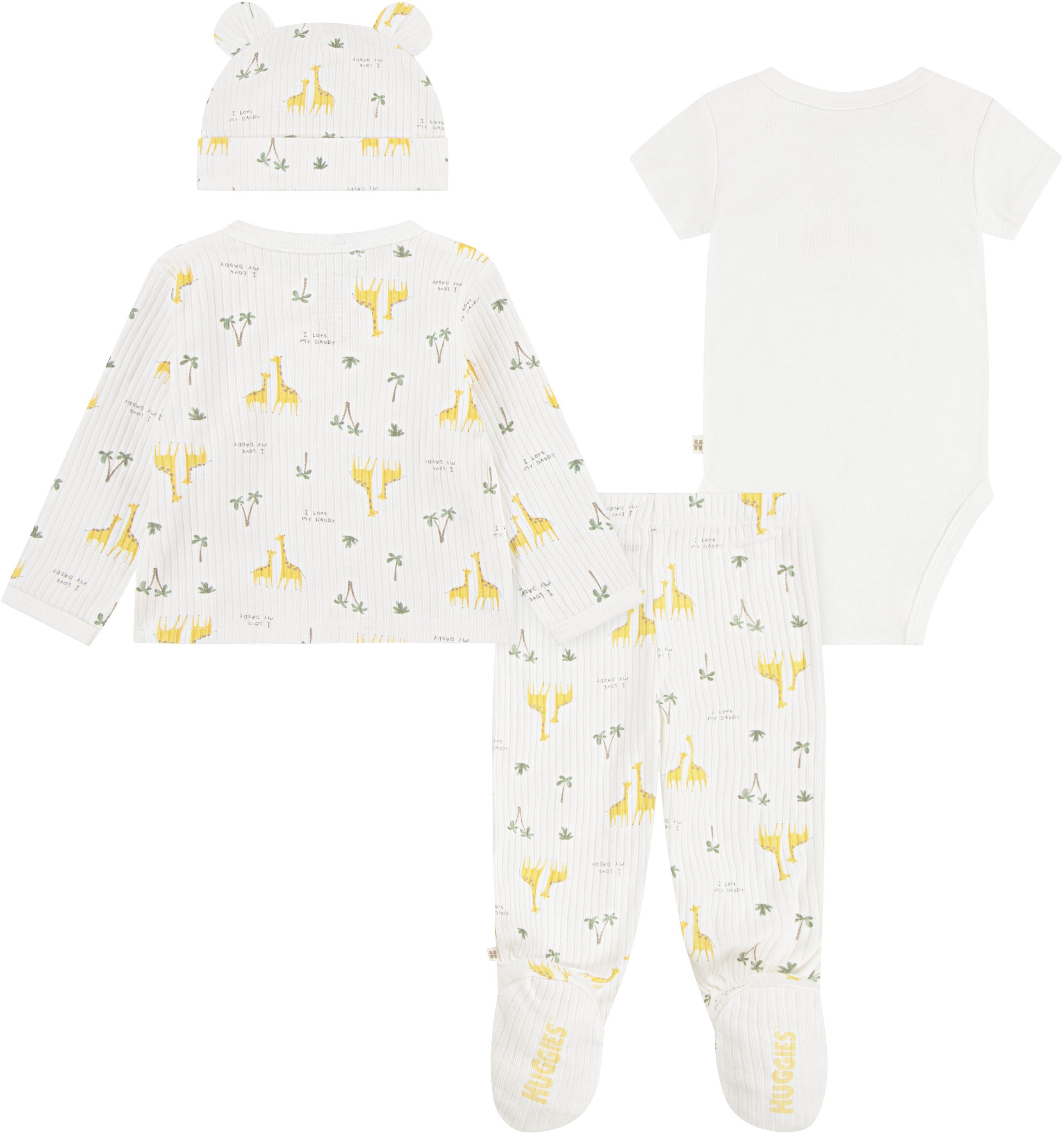 MUSTANG Babyuitzet met giraffenprint (set, 4-delig)