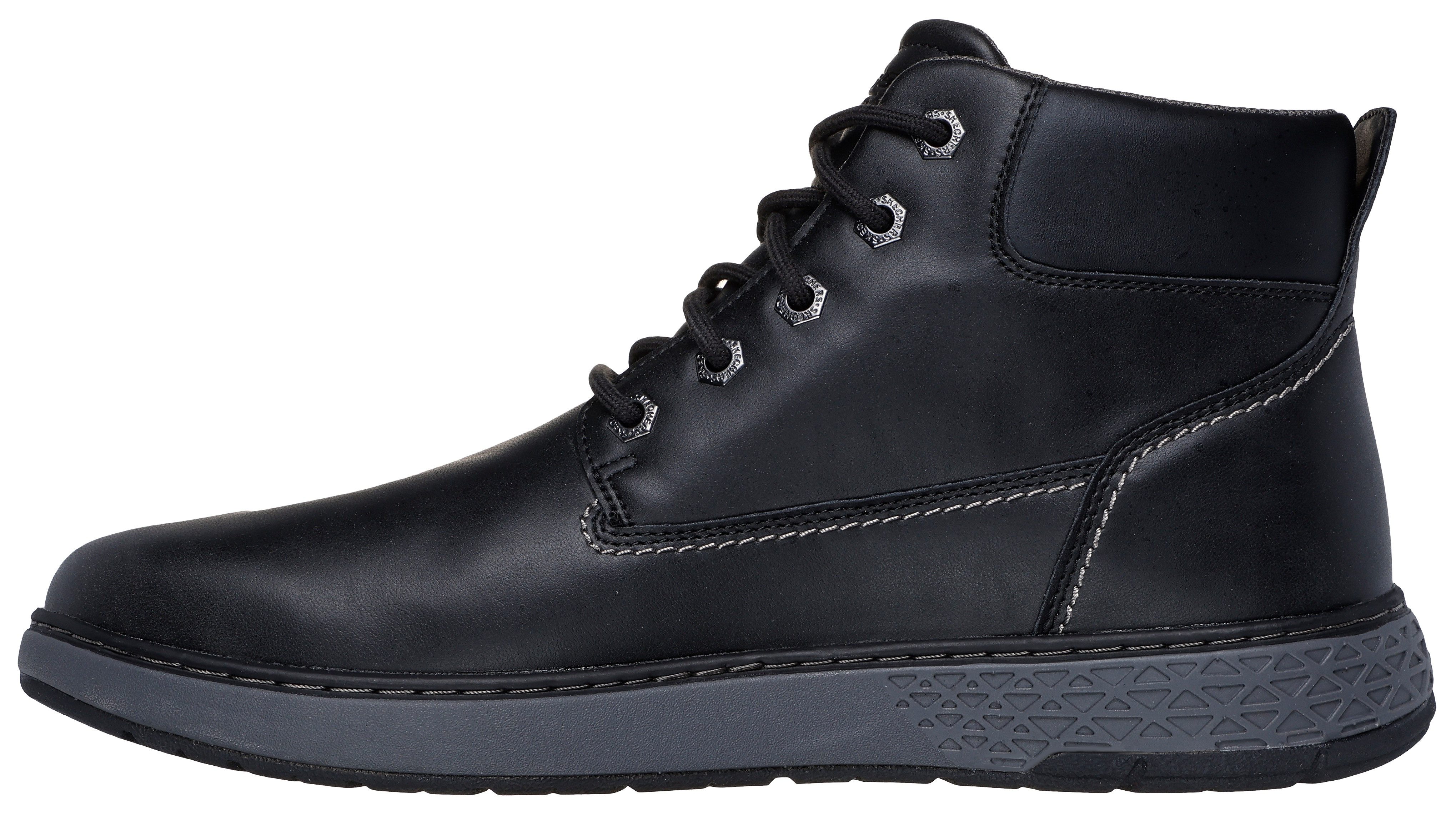 Skechers Veterschoenen GARLAN veterschoenen, laarzen met dempende zooltechnologie