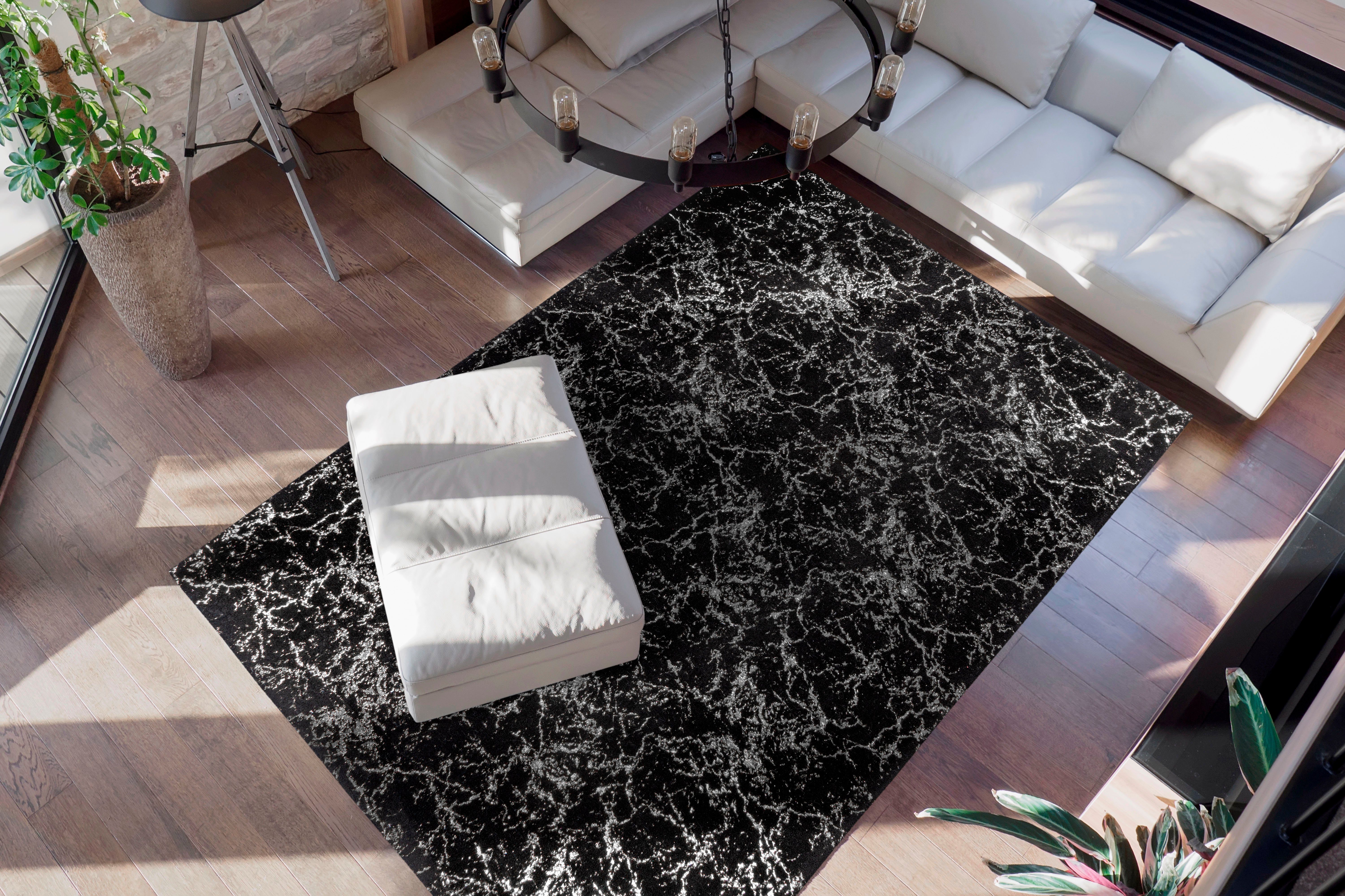 me gusta Vloerkleed Bijou 225 Glanzend effect, woonkamer