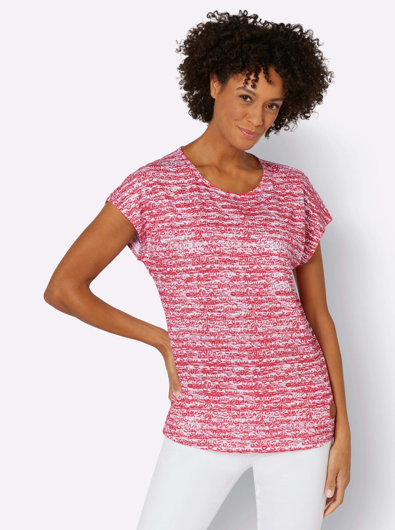 Casual Looks Shirt met korte mouwen Shirt (1-delig)