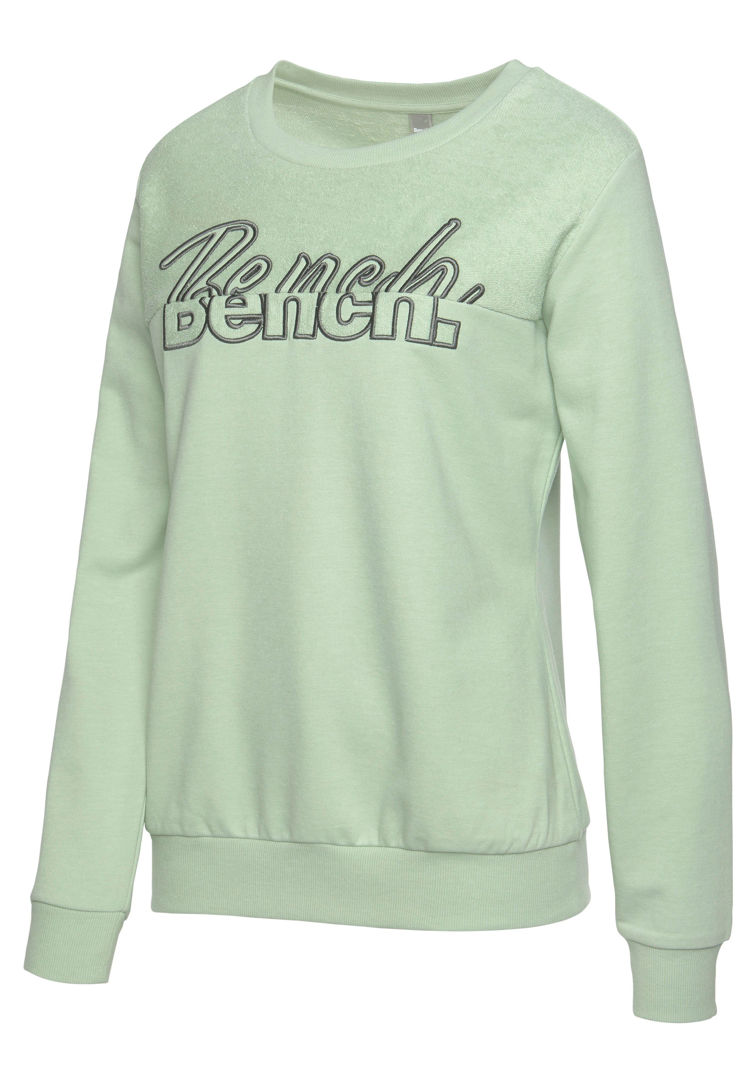 Bench. Sweatshirt met logo-borduurwerk, loungepak