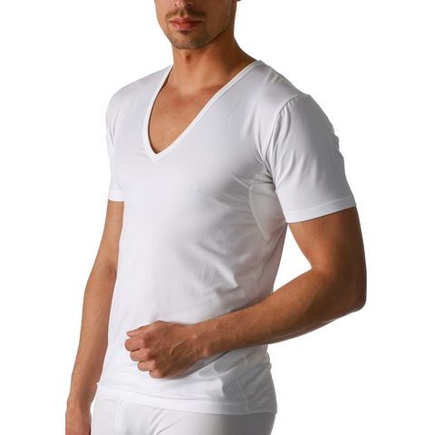 T-shirts Mey business T-Shirt Dry Cotton Functional White ( 46038)