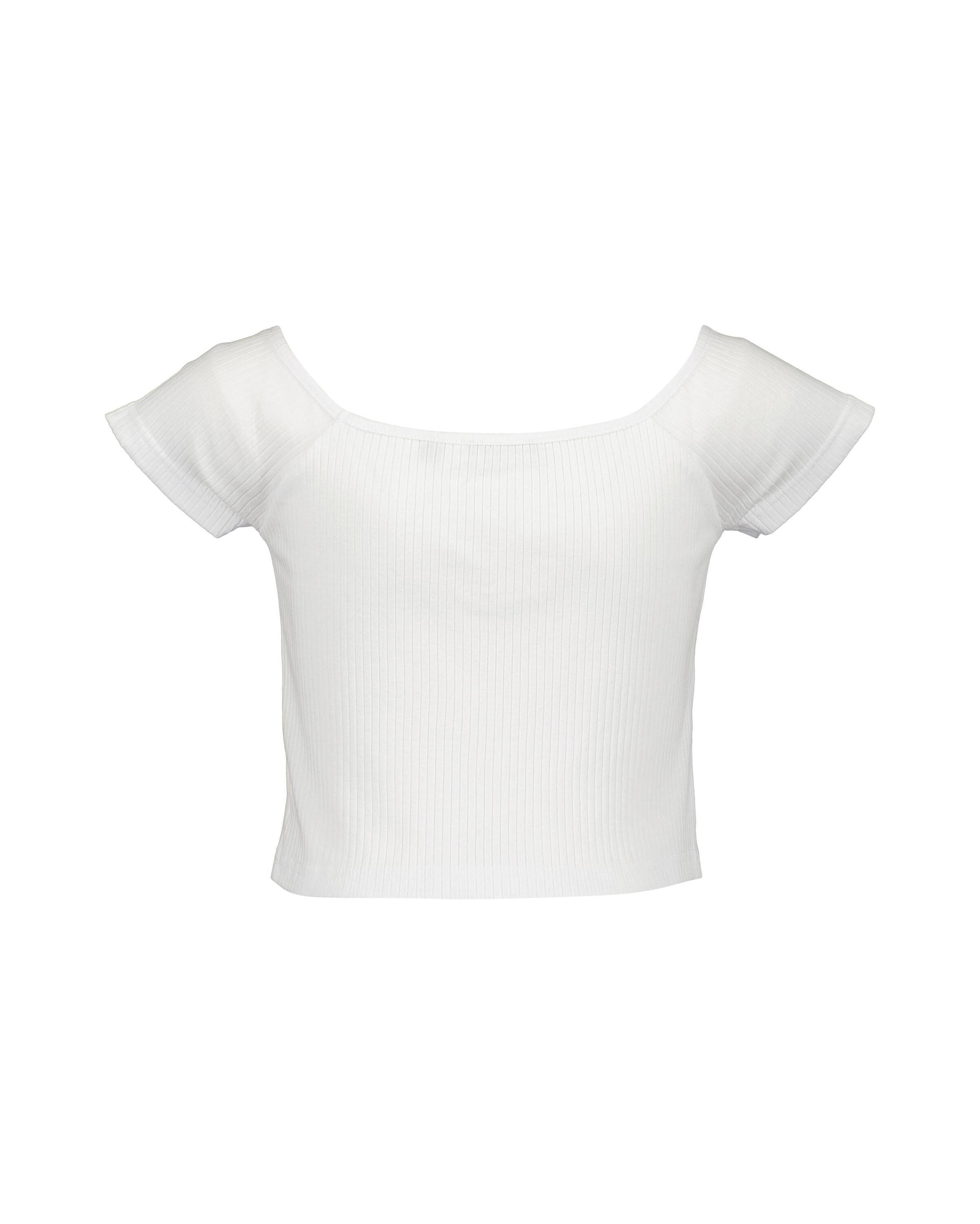 Blue Seven T-shirt Blue Seven tiener meisjes T-shirts 2-pack Carmen uitsnijding (2-delig)