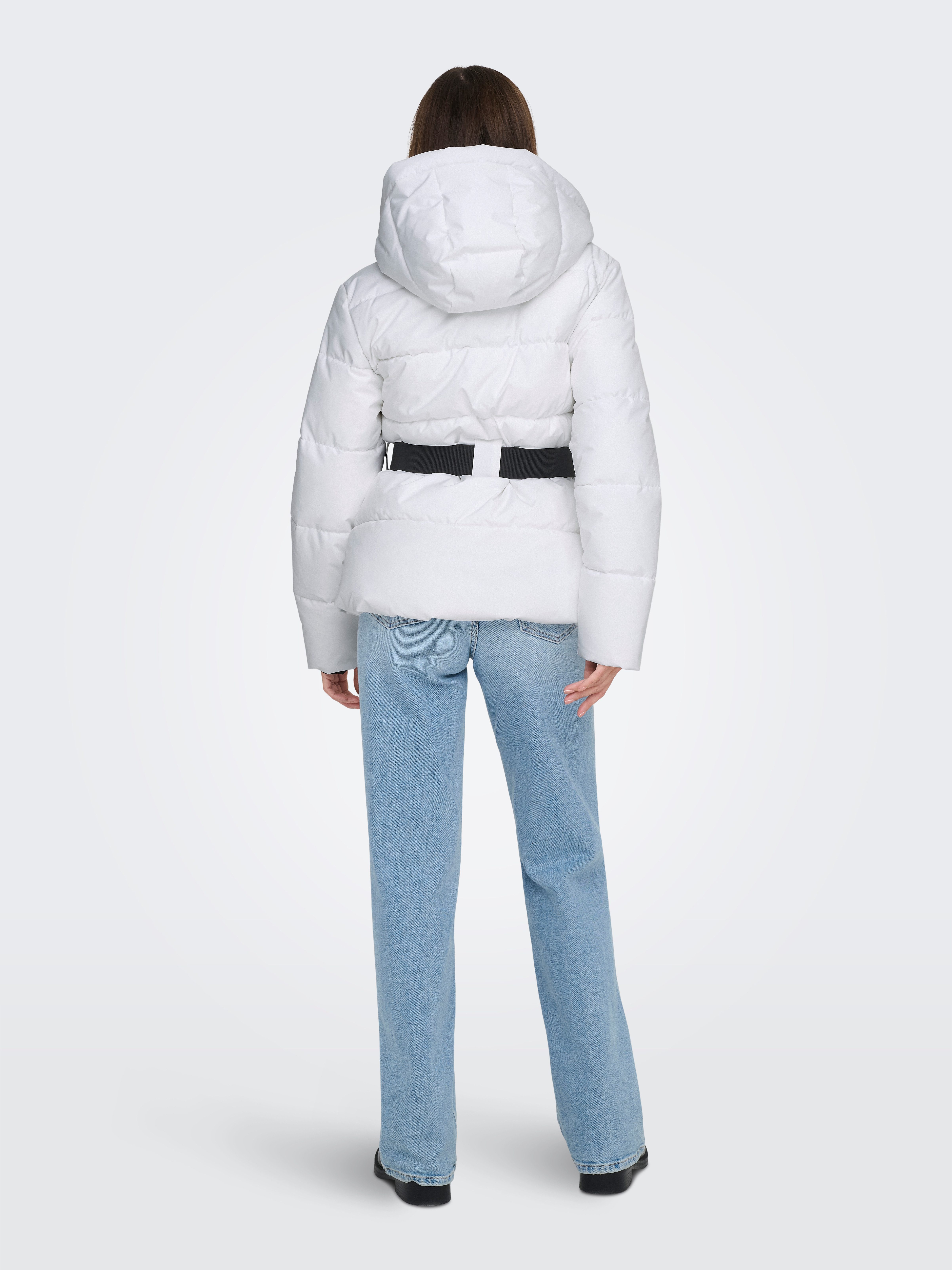Only Gewatteerde jas ONLHARPER LIFE BELTED PREMIUM JACKET OTW