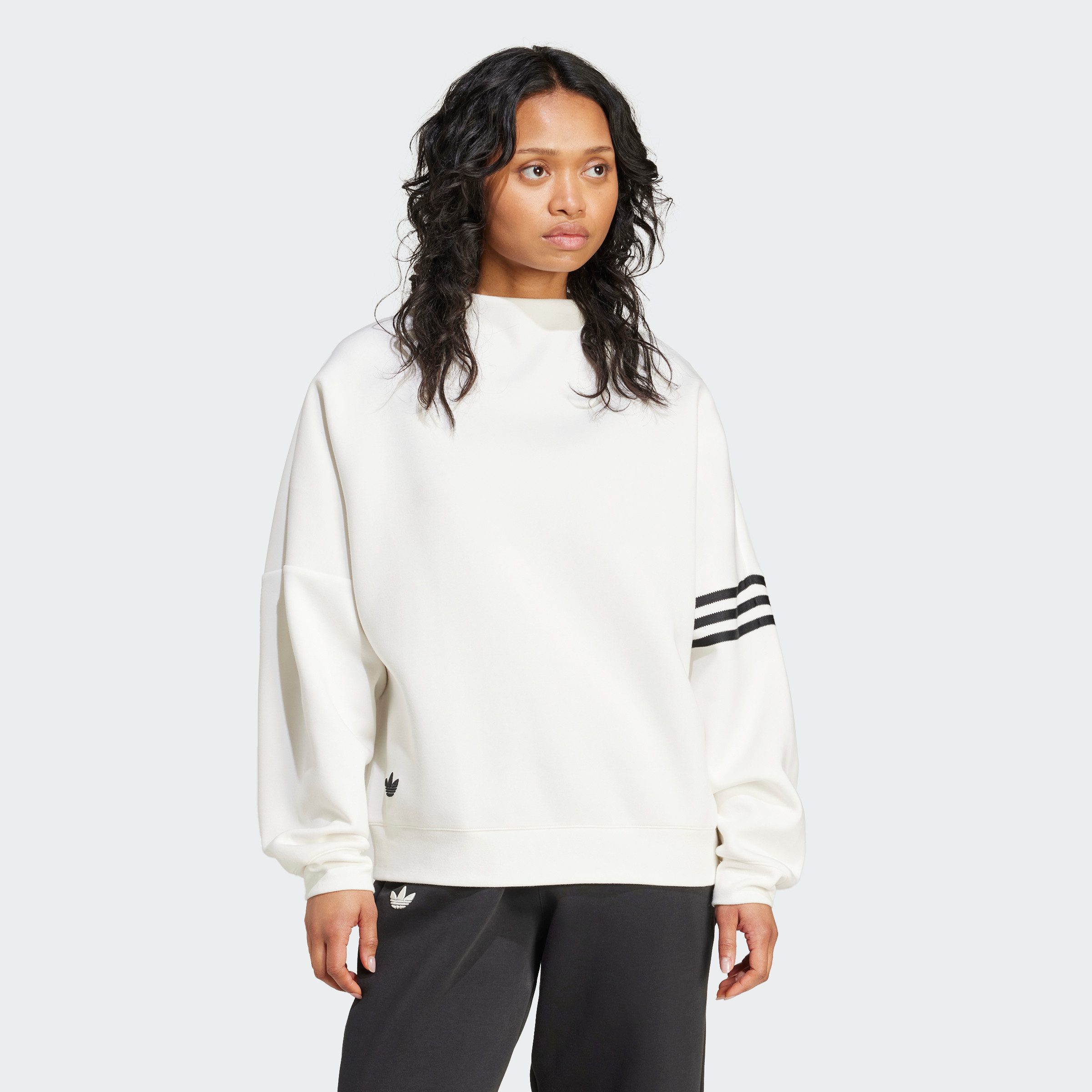 Adidas Originals Oversized sweatshirt met labelstitching