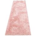 my home hoogpolige loper boldo bijzonder zacht door microvezel roze