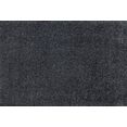 wash+dry by kleen-tex mat pure inloopmat, antislip, geschikt voor binnen en buiten, wasbaar grijs