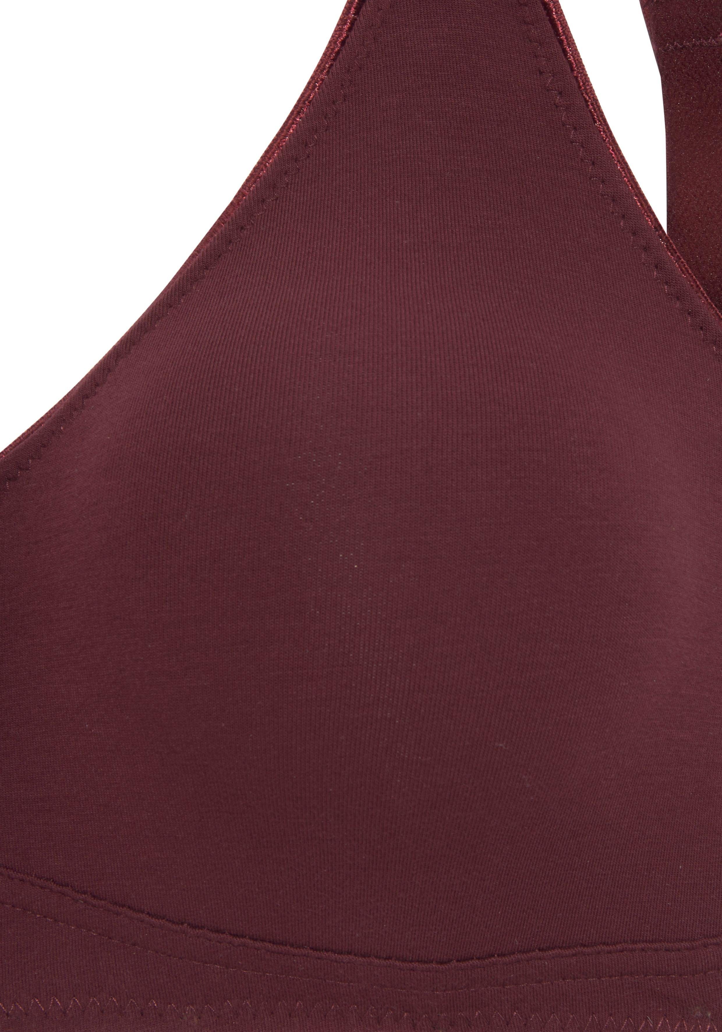 Petite fleur Soft-bh zonder beugels, gemaakt van zacht katoen (Set van 2)