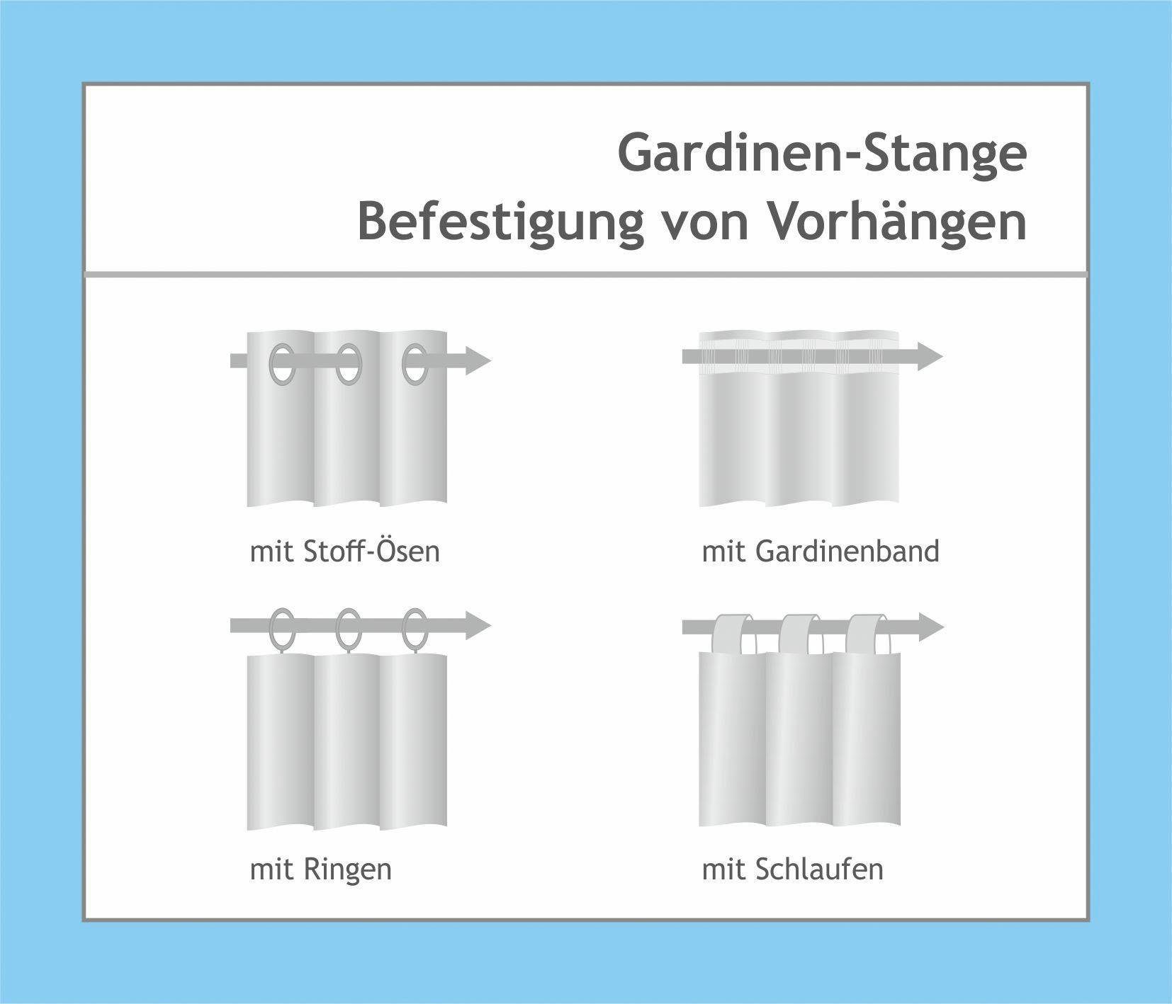 Good Life Gordijnring ArtusNaos Gordijnringen voor 25 mm stang (10 stuks)