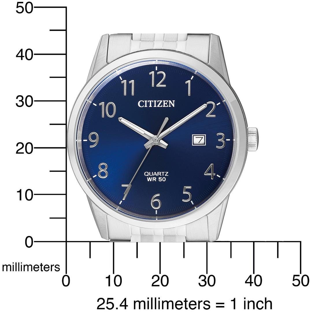 Citizen Kwartshorloge BI5000-52L Horloge, herenhorloge, dameshorloge, roestvrijstalen band, datum