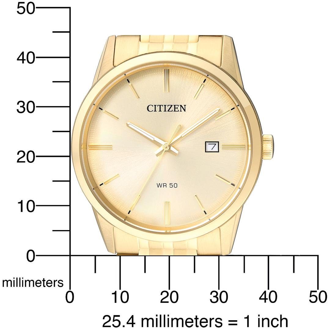 Citizen Kwartshorloge BI5002-57P Horloge, herenhorloge, roestvrijstalen band, datum