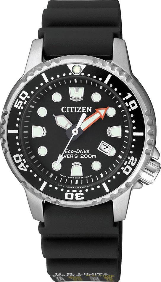 Citizen Duikhorloge Promaster Marine Eco-Drive duiker 200m Polshorloge, dameshorloge, solar, tot 20 bar waterdicht, datum