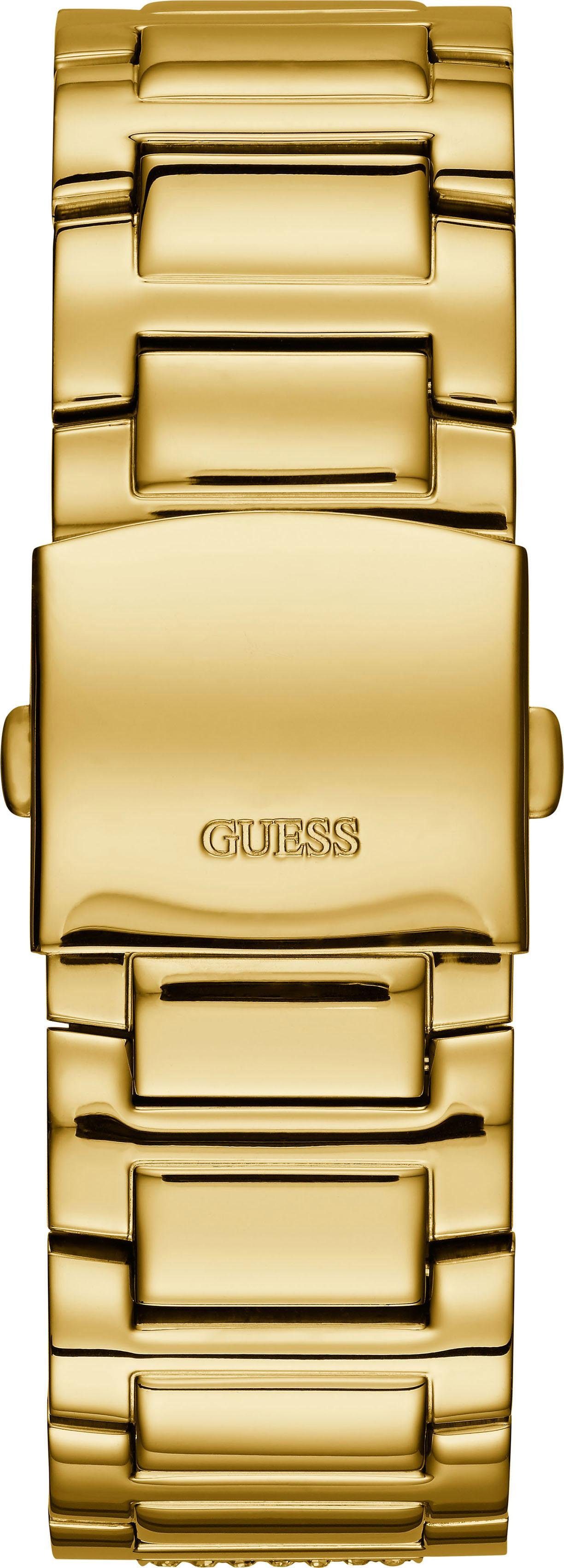 Guess Multifunctioneel horloge Frontier Horloge, quartz, herenhorloge, analoog, siliconen band