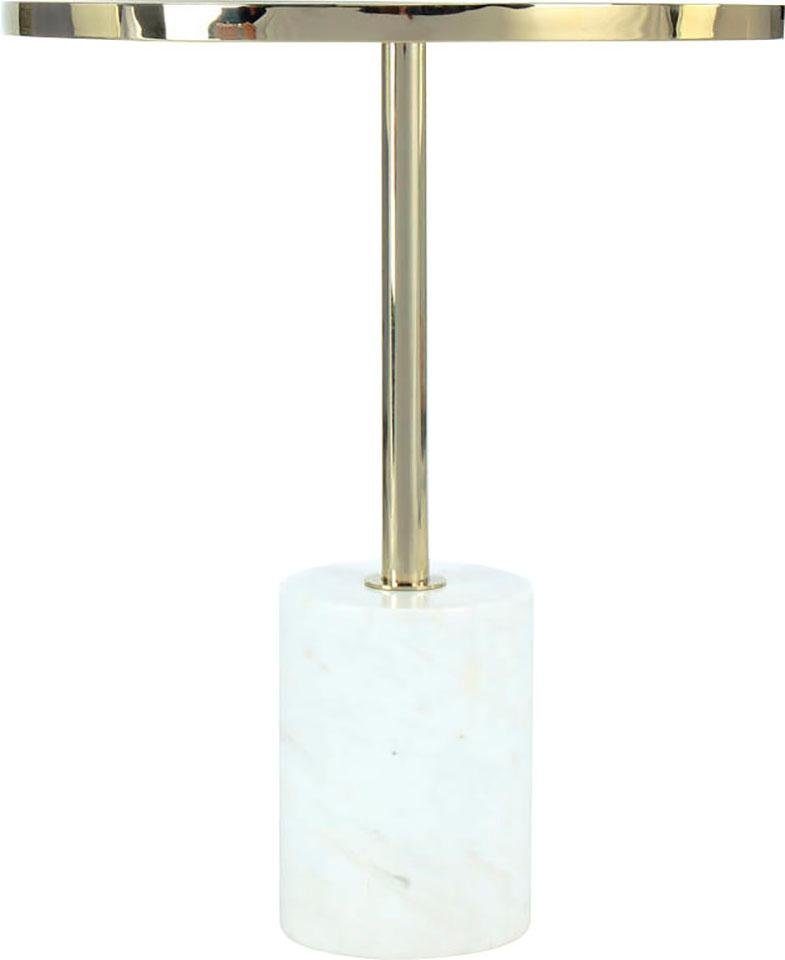 Kayoom Bijzettafel Lana 525, luxueuze bijzettafel, glamour-look, edel metalen frame (1 stuk)