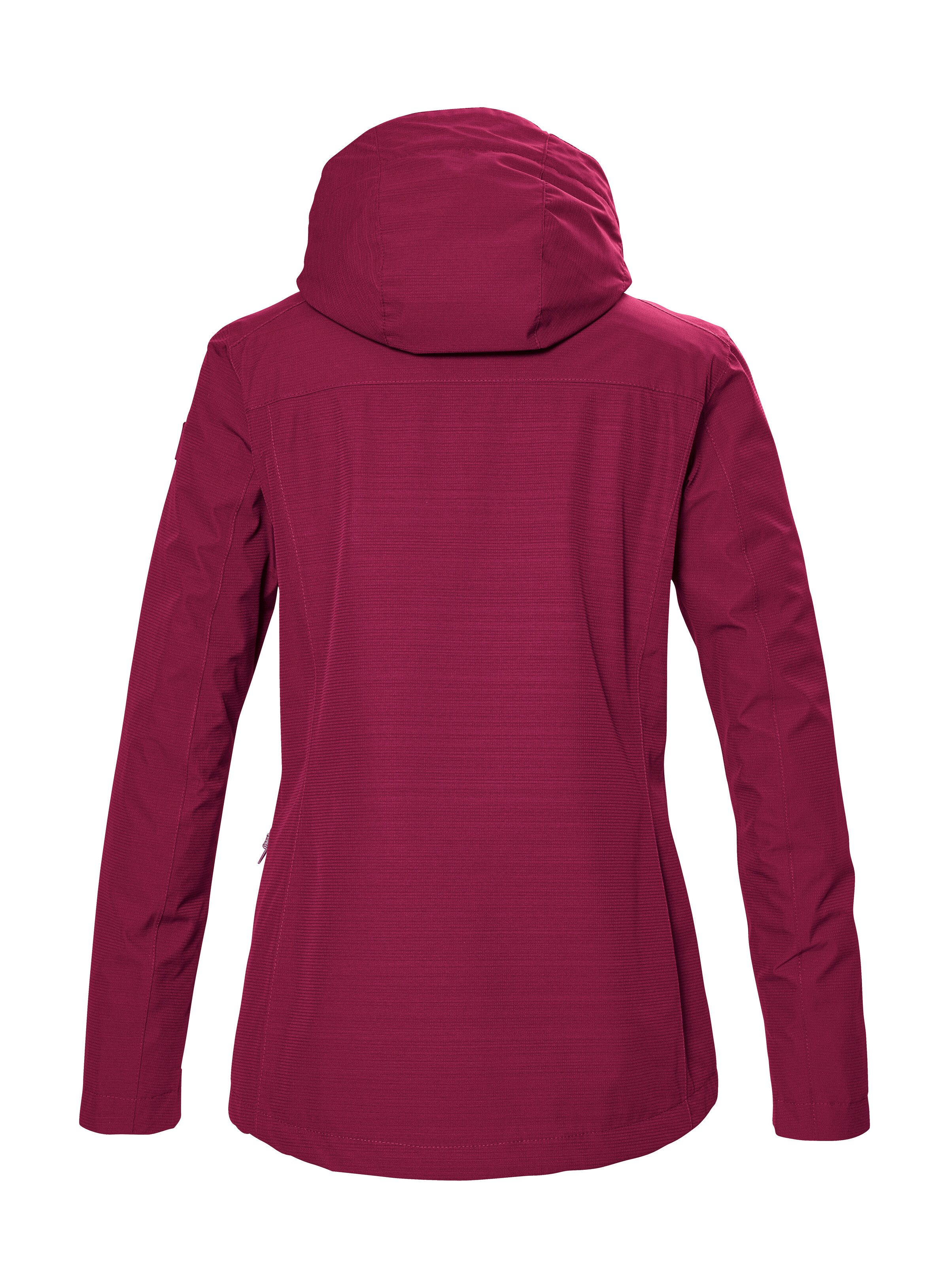 Killtec Outdoorjack KOS 61 WMN JCKT Functionele jas: water- en winddicht, ademend, afneembare capuchon