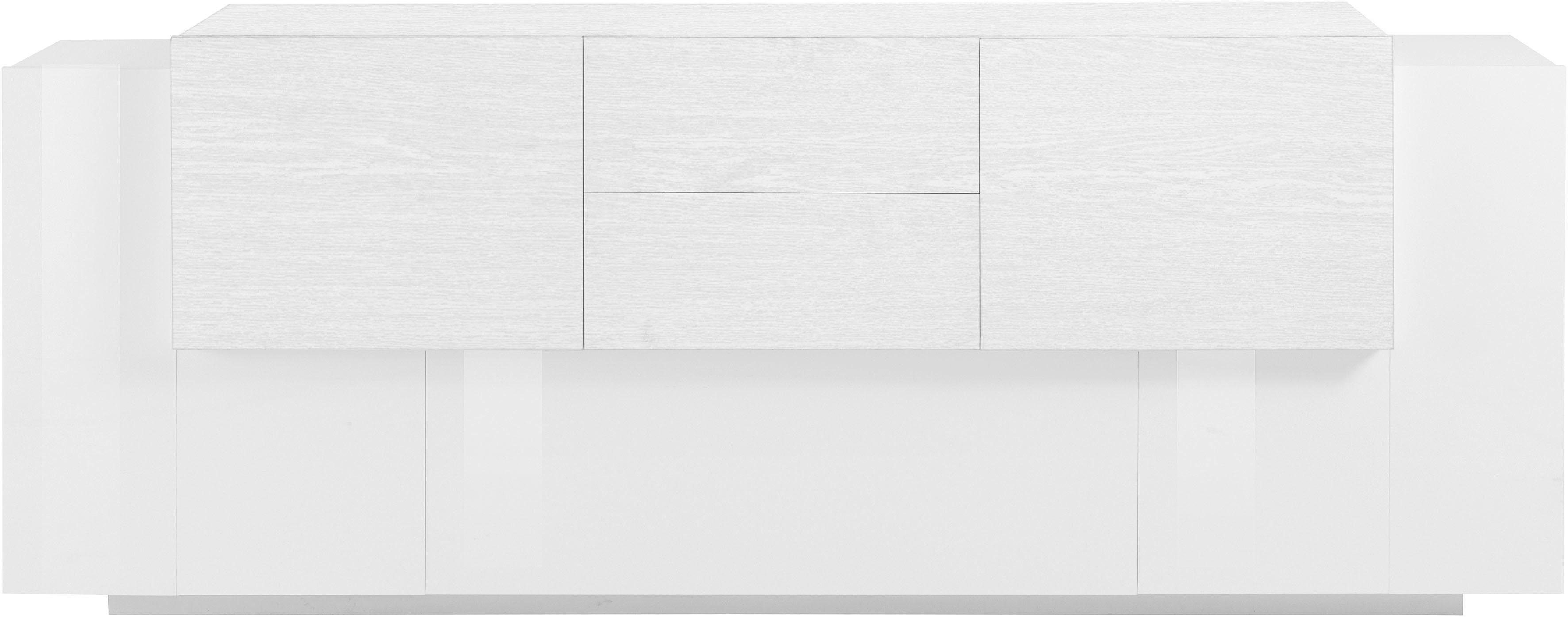 INOSIGN Dressoir Coro, commode, kast, buffet, greeploos met legplanken