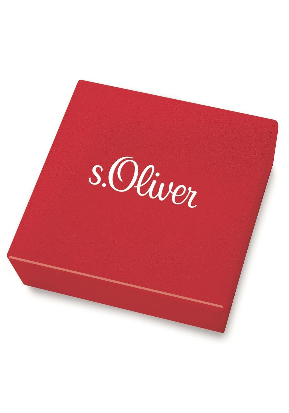 s.Oliver Leren armband Basiscollectie - Infinity/eeuwige band, 2026136