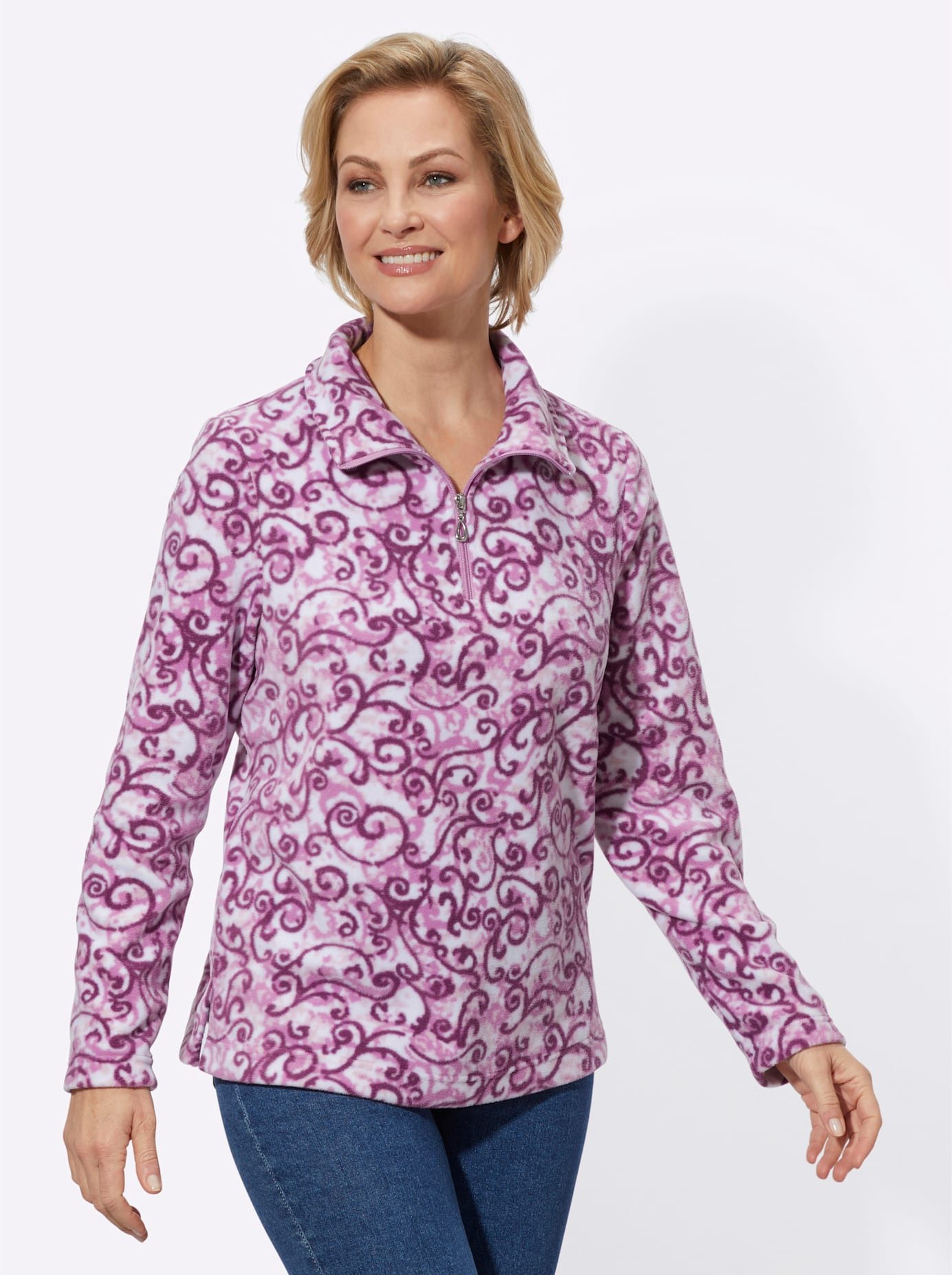 Classic Basics Fleece-shirt Fleeceshirt (1-delig)