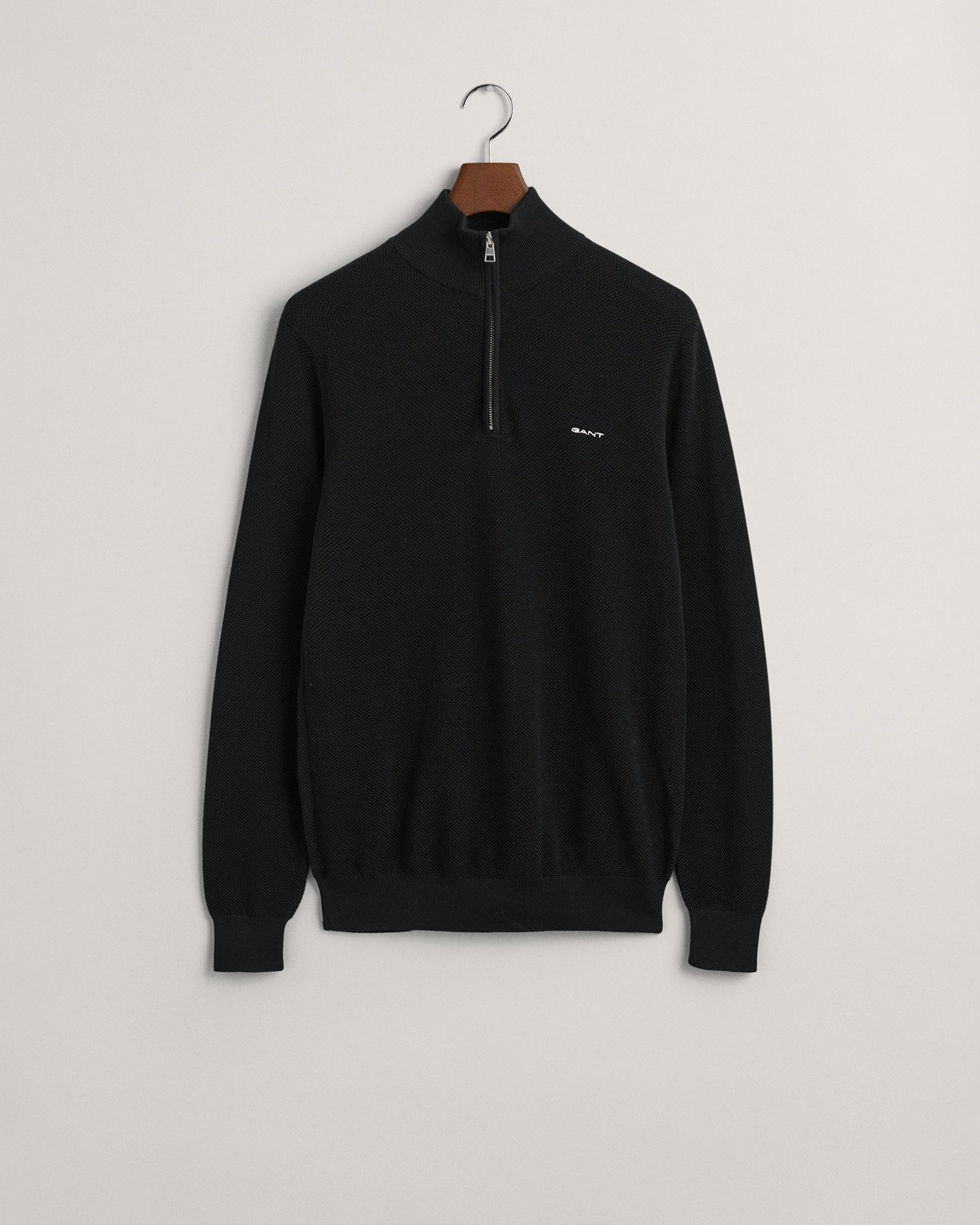 Gant Schipperstrui COTTON PIQUE HALF ZIP