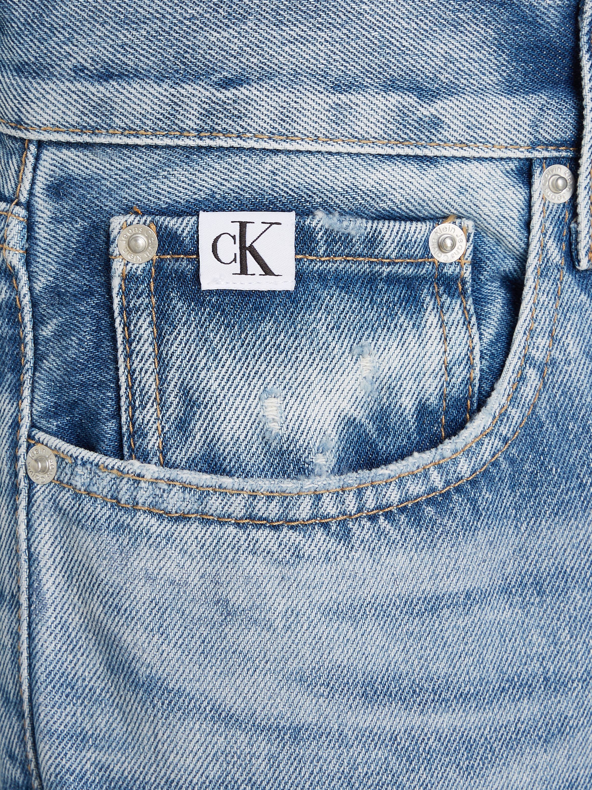 Calvin Klein Straight jeans Authentic Straight in een klassiek 5-pocketsmodel