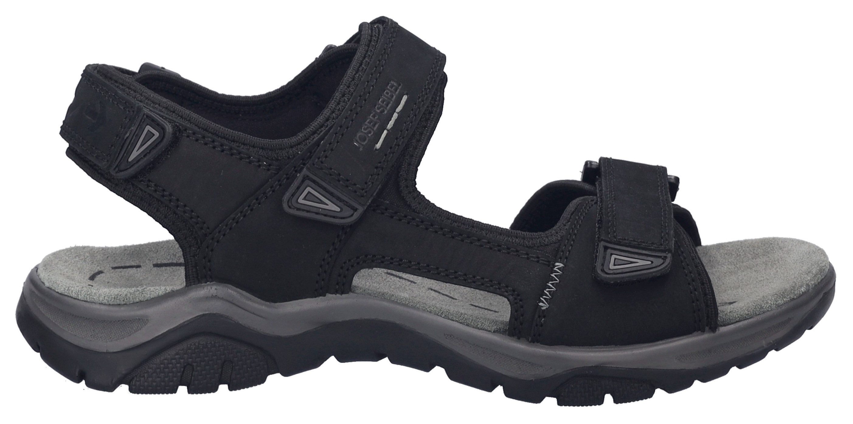 Josef Seibel Sandalen Arlo 02 , trekking sandaal, comfort schoen met gevoerd voetbed