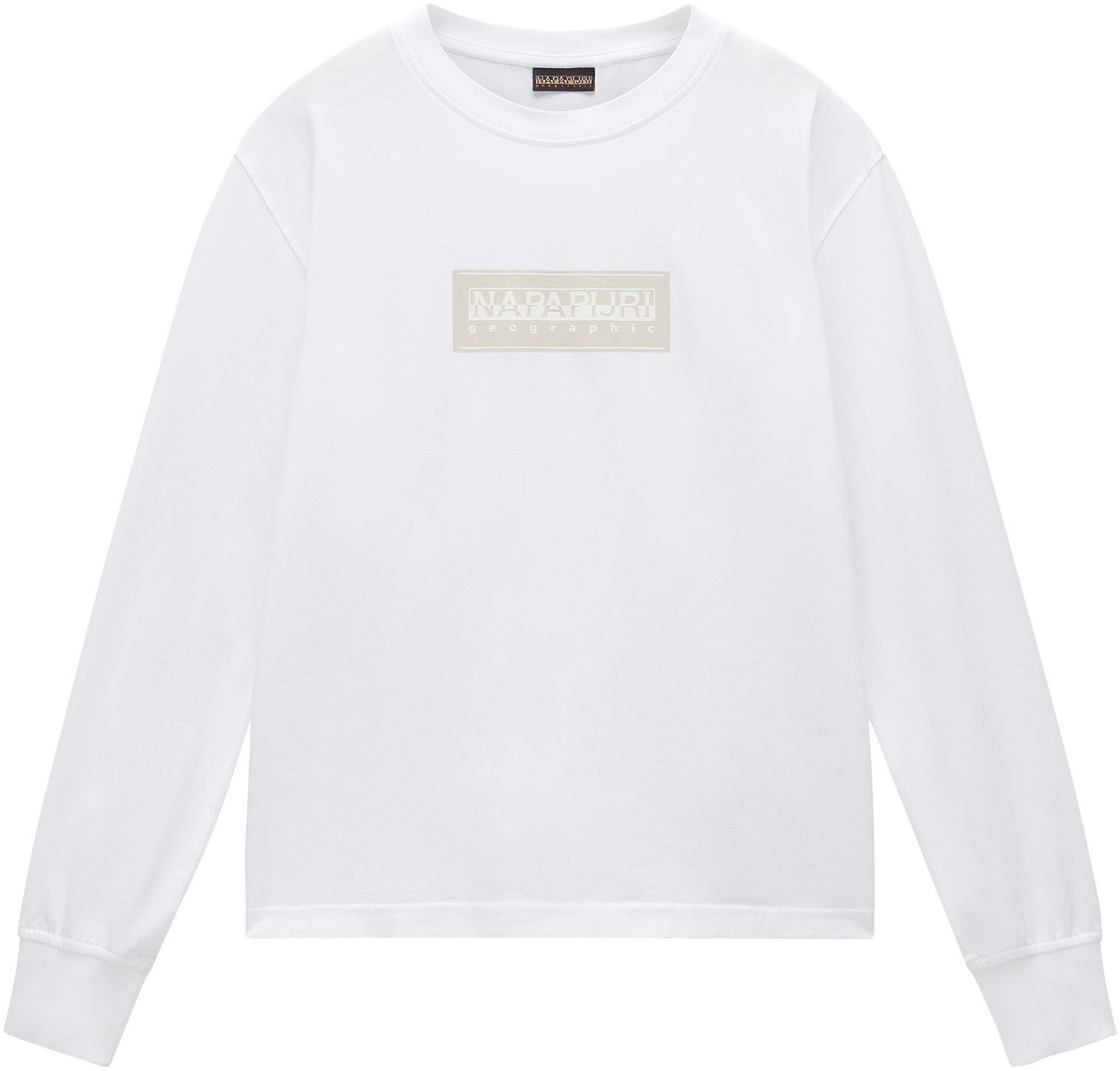 Napapijri Shirt met lange mouwen Suze met grote logoprint